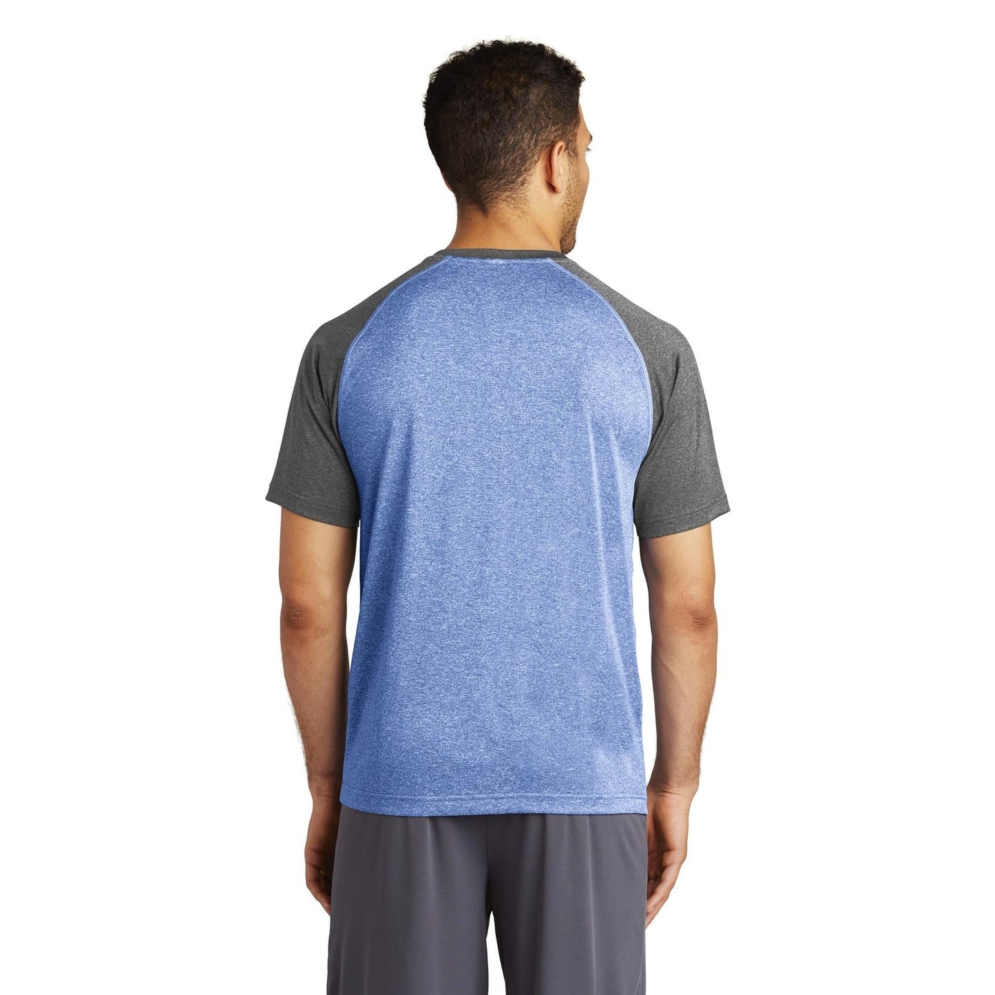 Deep Orange Heather T-Shirt - Sport-Tek - Moisture Wicking