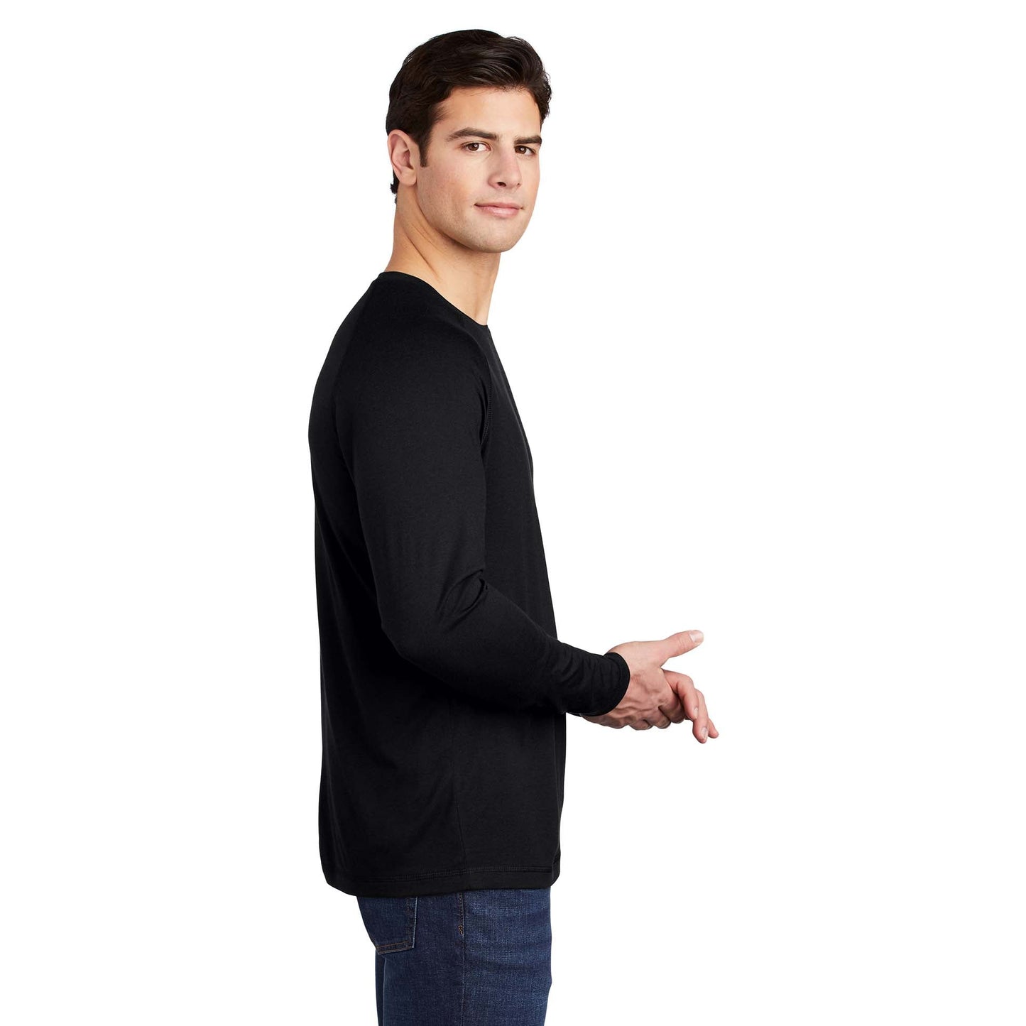 Black Triad T-Shirt - Sport-Tek - Soft Fabric