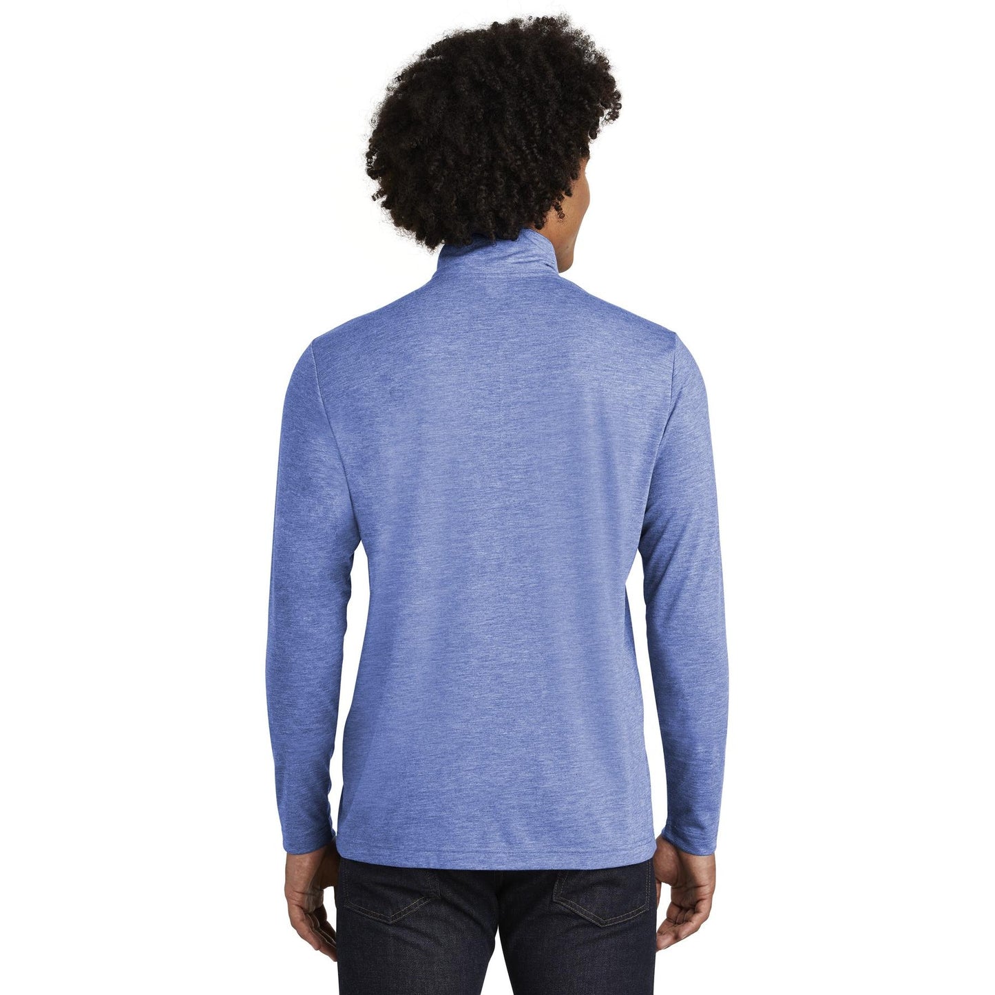 Black Triad Heather Sweatshirt - Sport-Tek - Soft Fabric