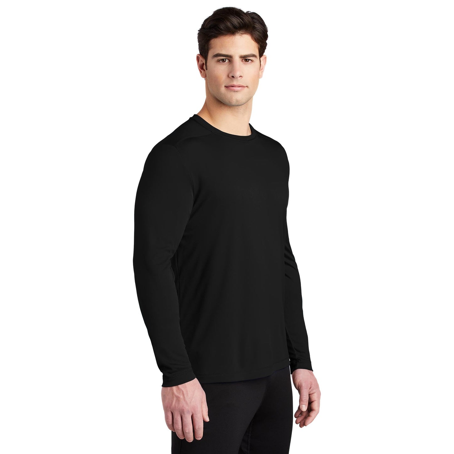 Black Long Sleeve T-Shirt - Sport-Tek - UV Protection