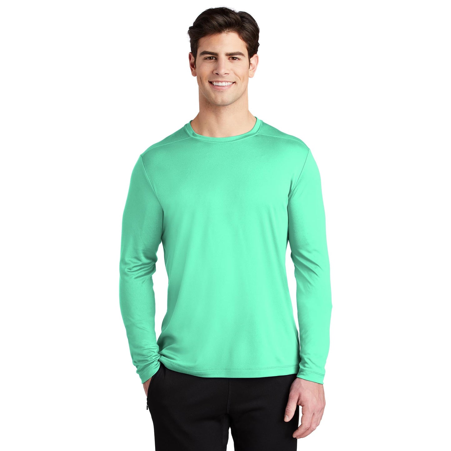Black Long Sleeve T-Shirt - Sport-Tek - UV Protection