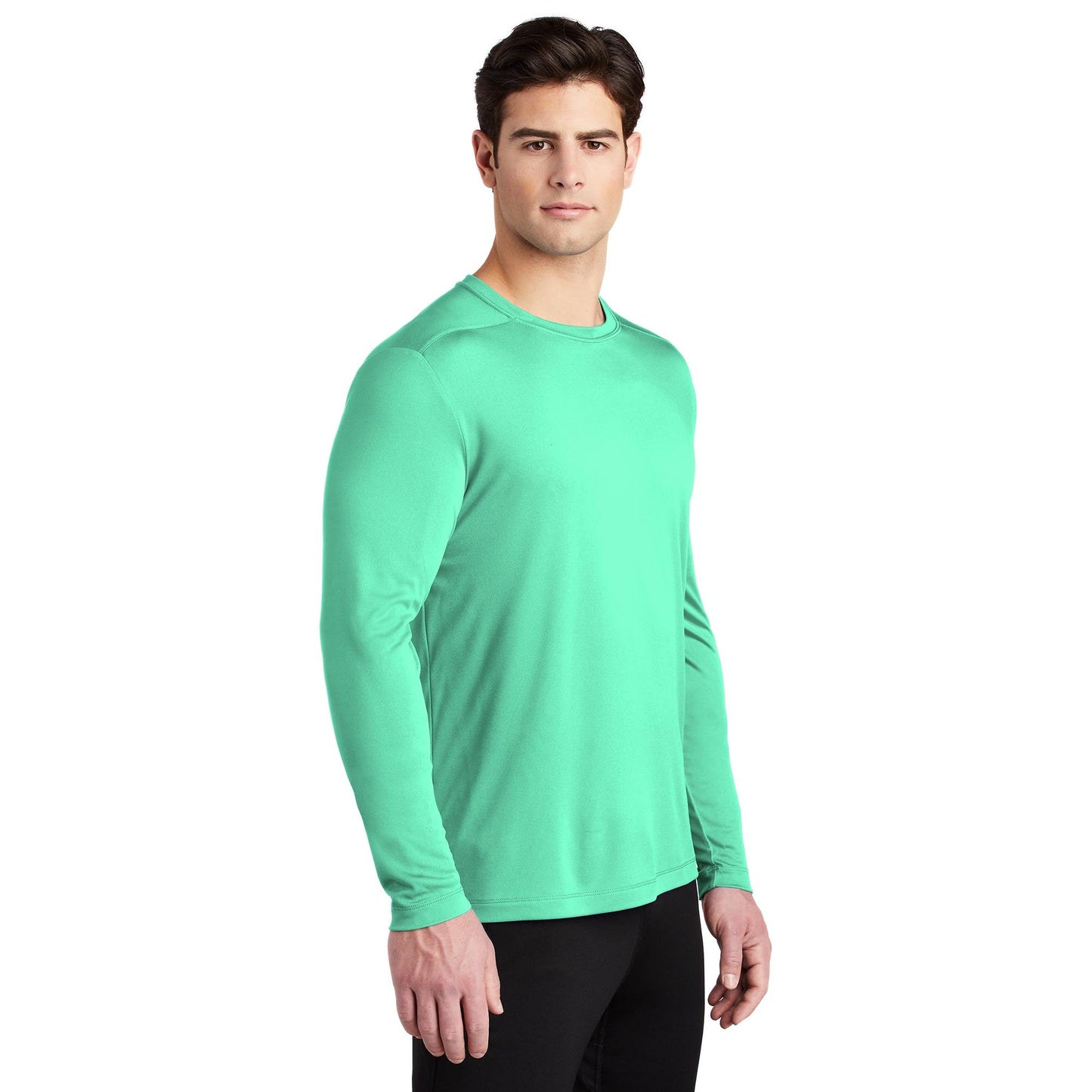 Black Long Sleeve T-Shirt - Sport-Tek - UV Protection