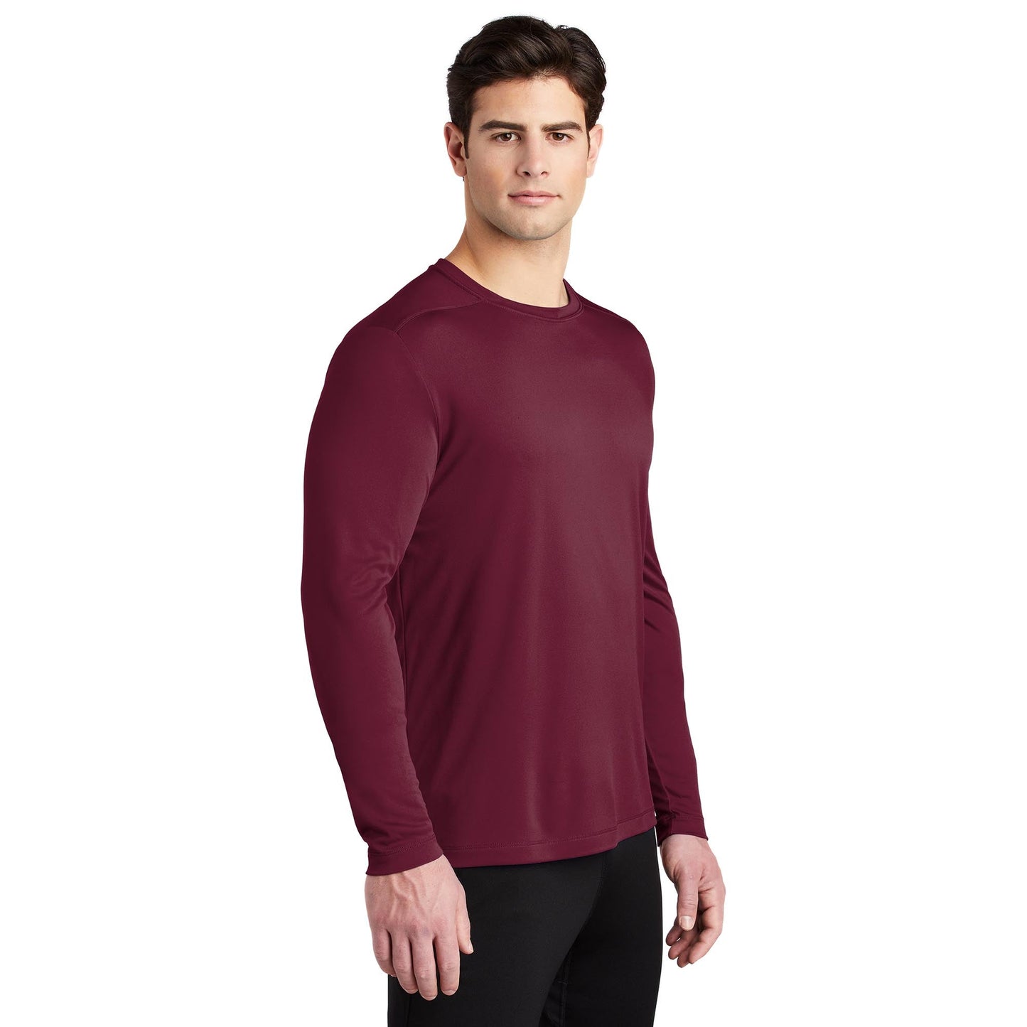 Black Long Sleeve T-Shirt - Sport-Tek - UV Protection