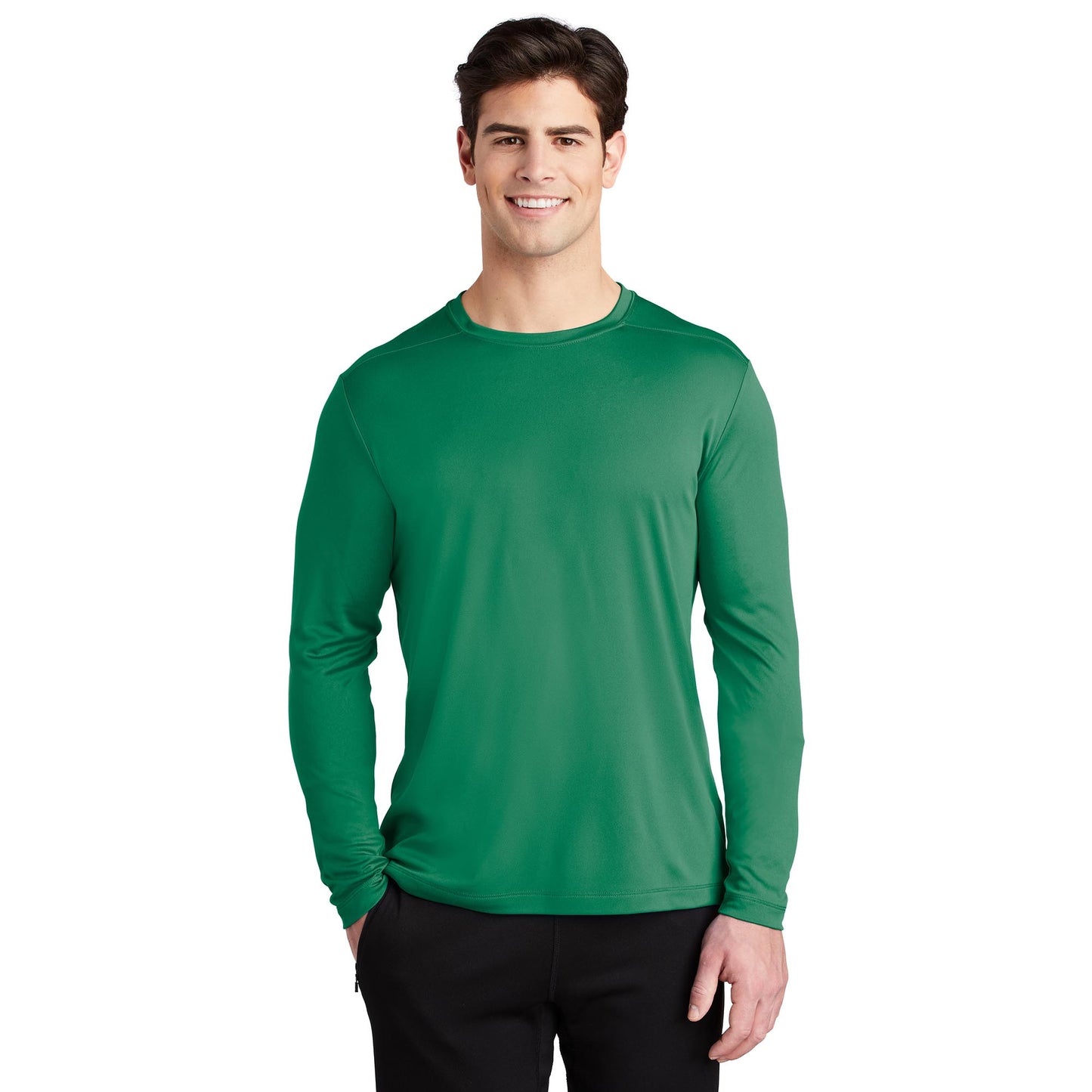 Black Long Sleeve T-Shirt - Sport-Tek - UV Protection