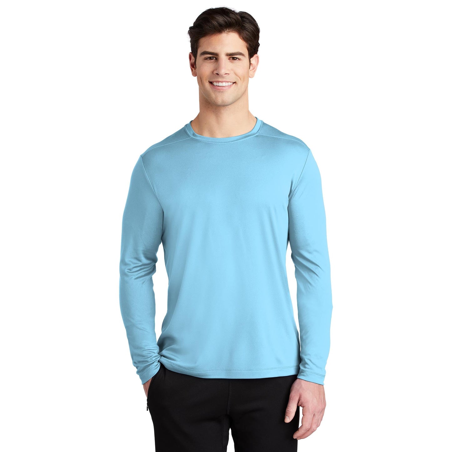 Black Long Sleeve T-Shirt - Sport-Tek - UV Protection