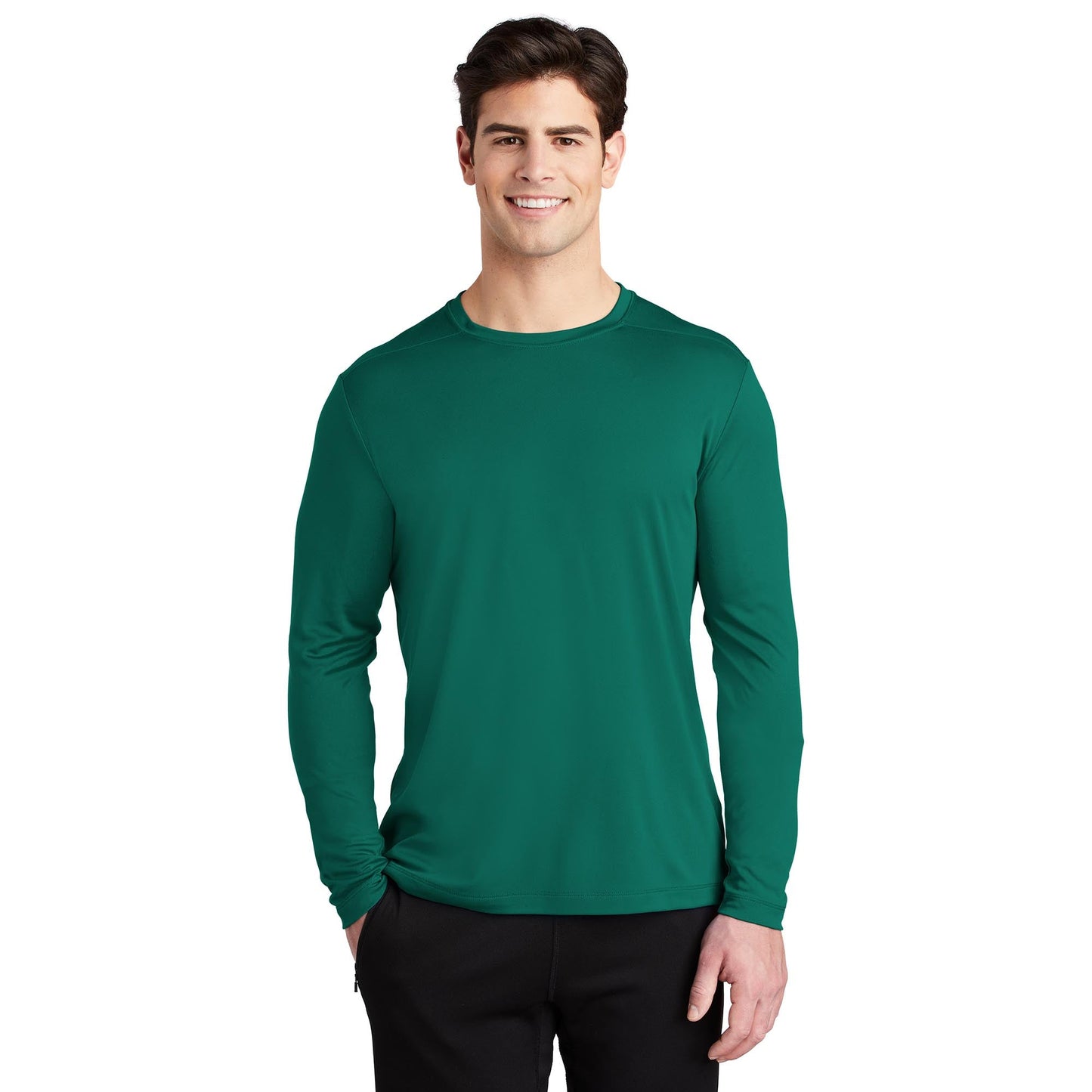 Black Long Sleeve T-Shirt - Sport-Tek - UV Protection