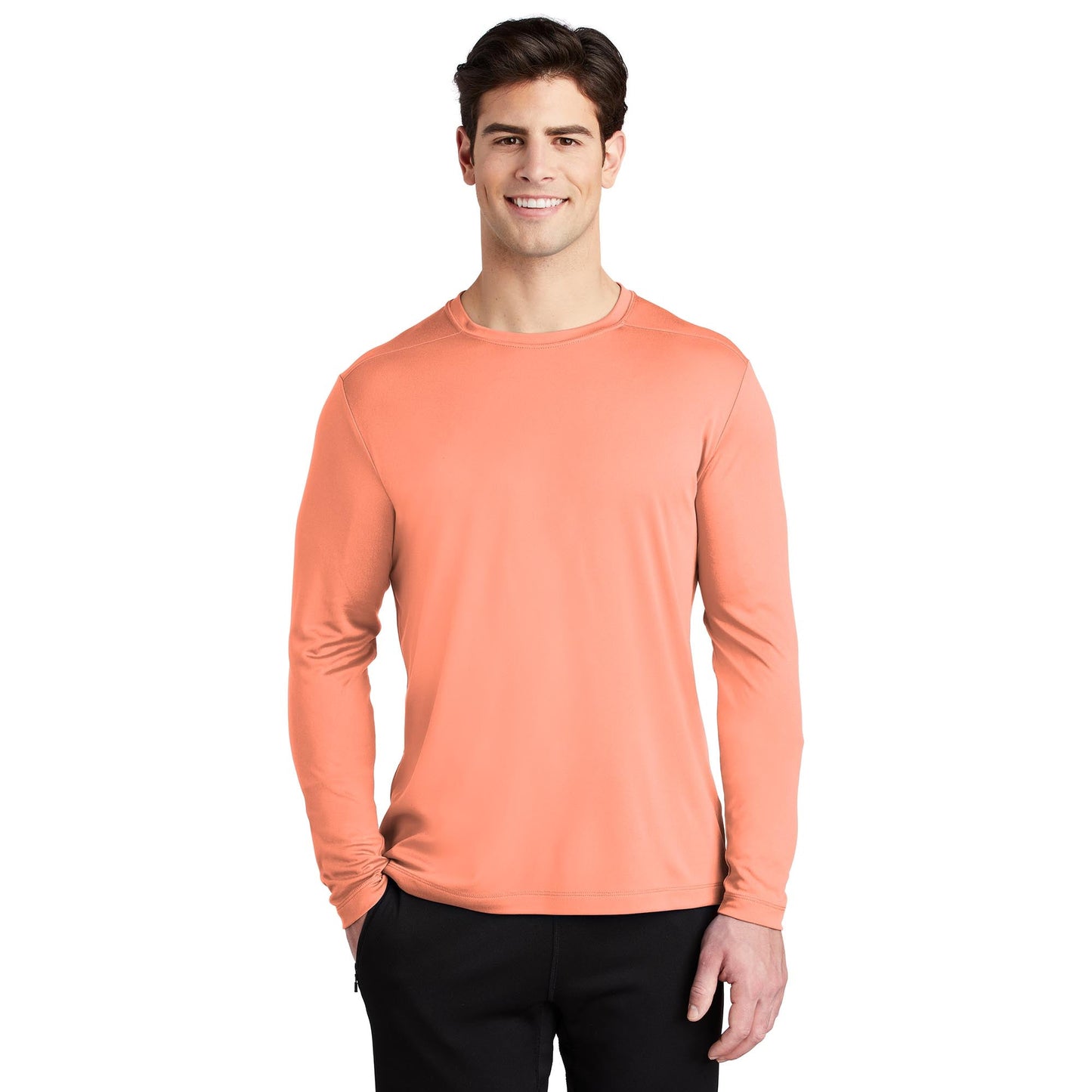 Black Long Sleeve T-Shirt - Sport-Tek - UV Protection