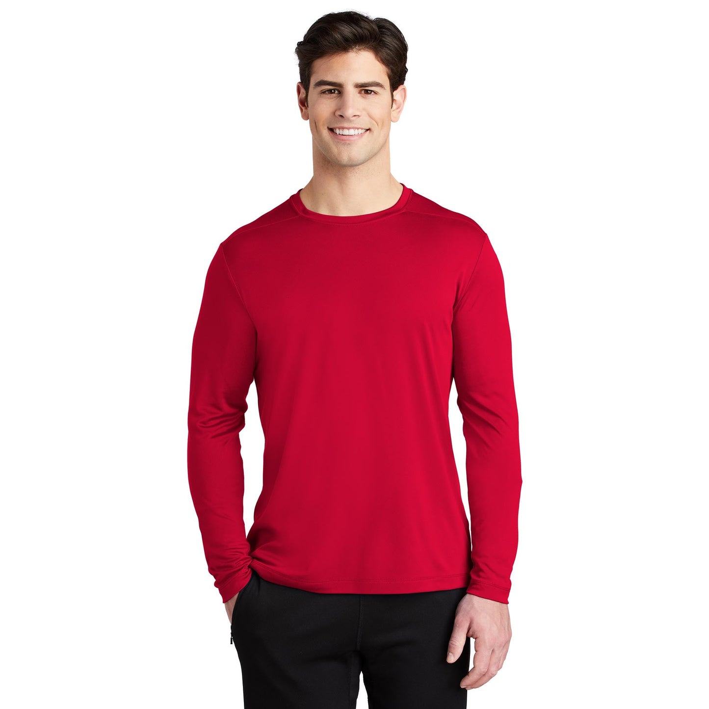 Black Long Sleeve T-Shirt - Sport-Tek - UV Protection