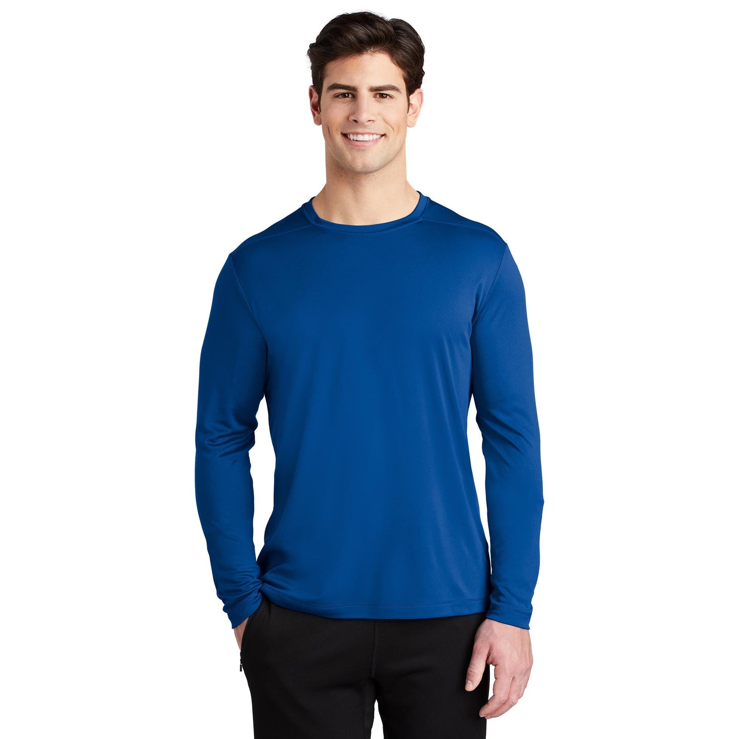 Black Long Sleeve T-Shirt - Sport-Tek - UV Protection