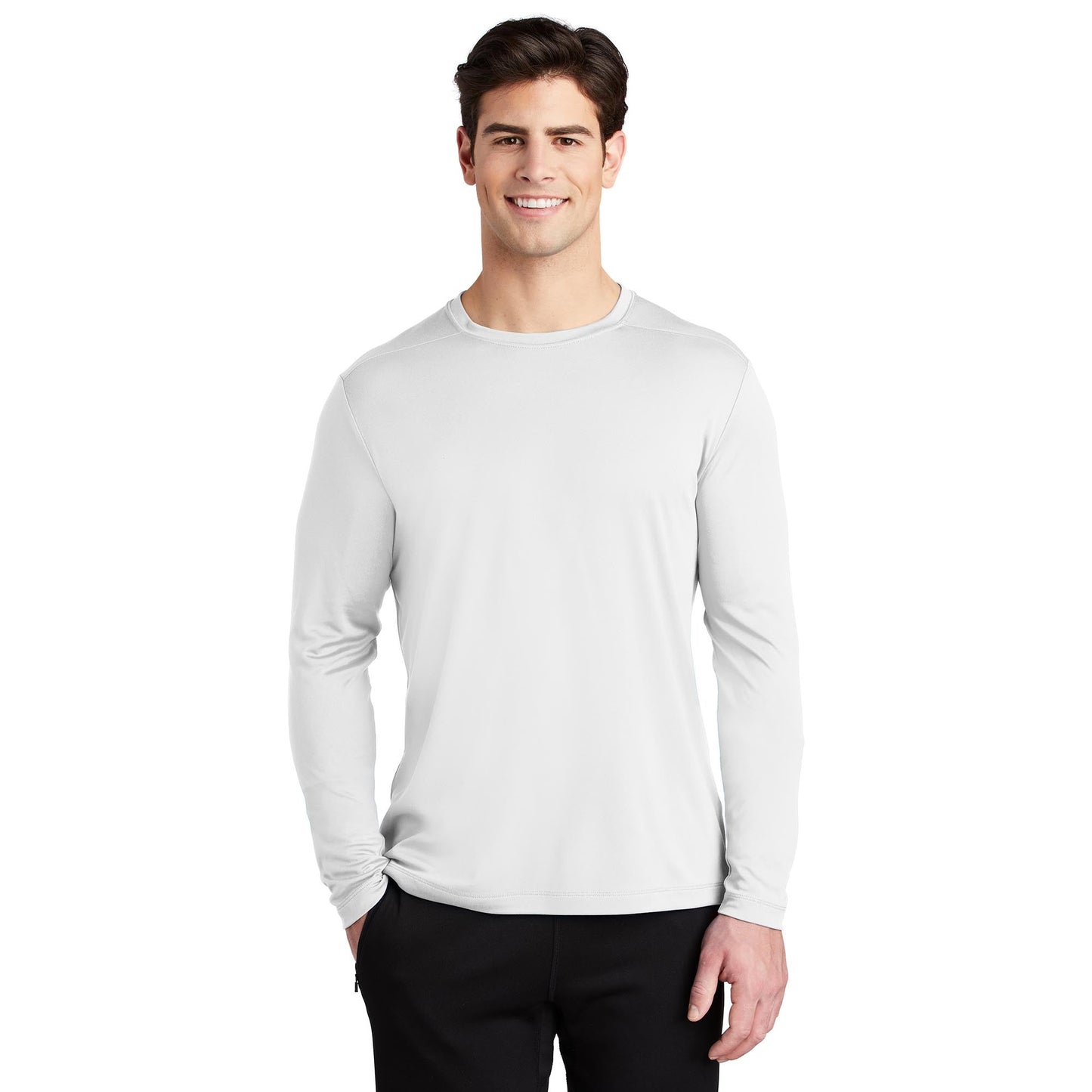 Black Long Sleeve T-Shirt - Sport-Tek - UV Protection