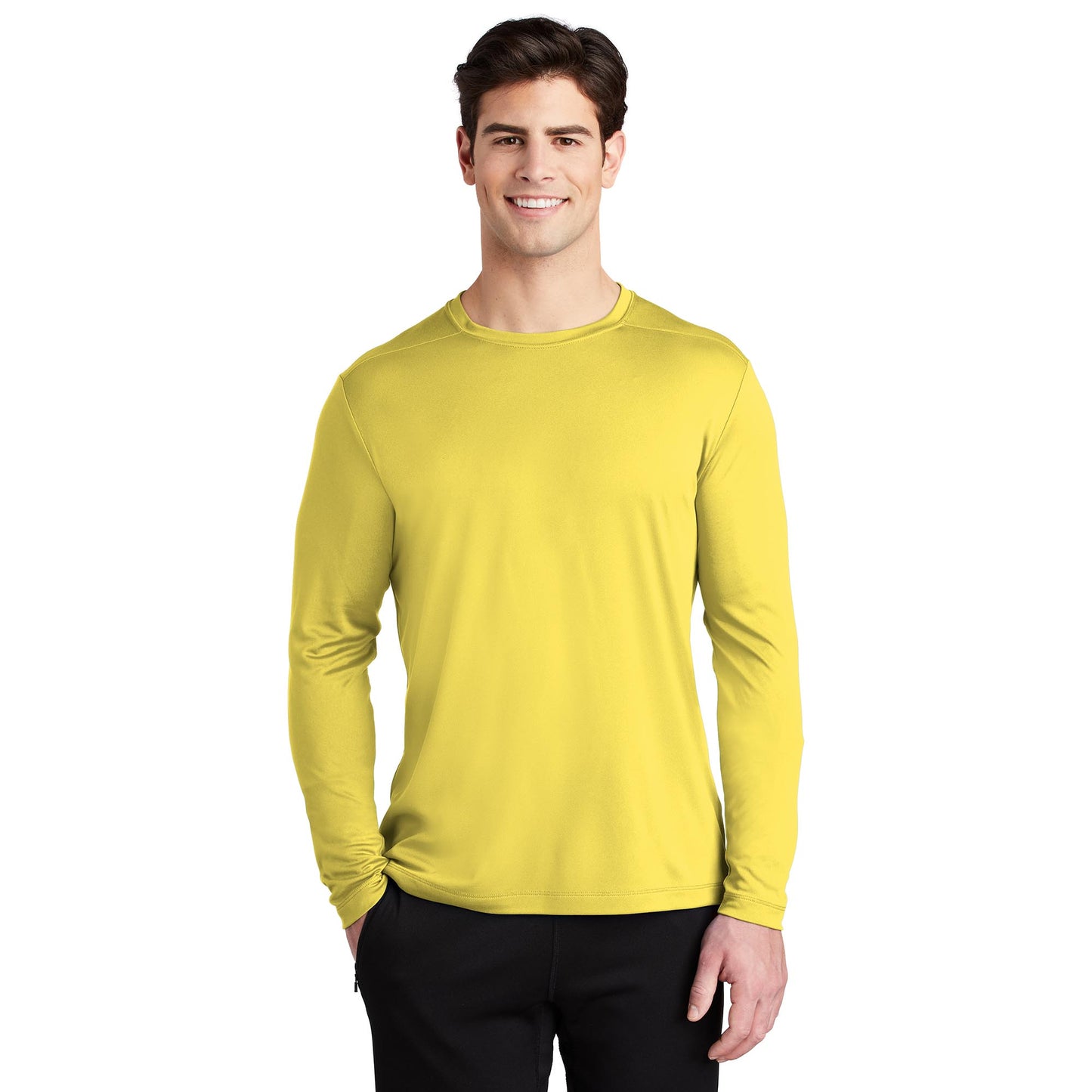 Black Long Sleeve T-Shirt - Sport-Tek - UV Protection