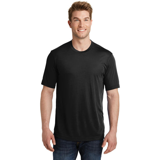 Black T-Shirts - Sport-Tek - Soft Cotton Tee - Comfortable