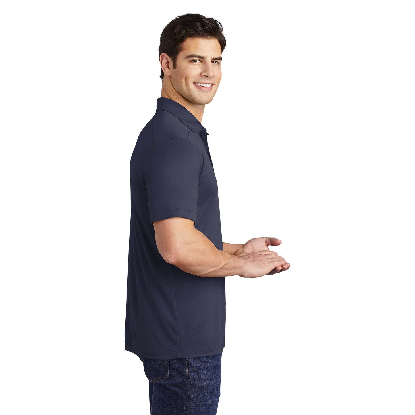 Black Polo Shirt - Sport-Tek - Breathable Fabric