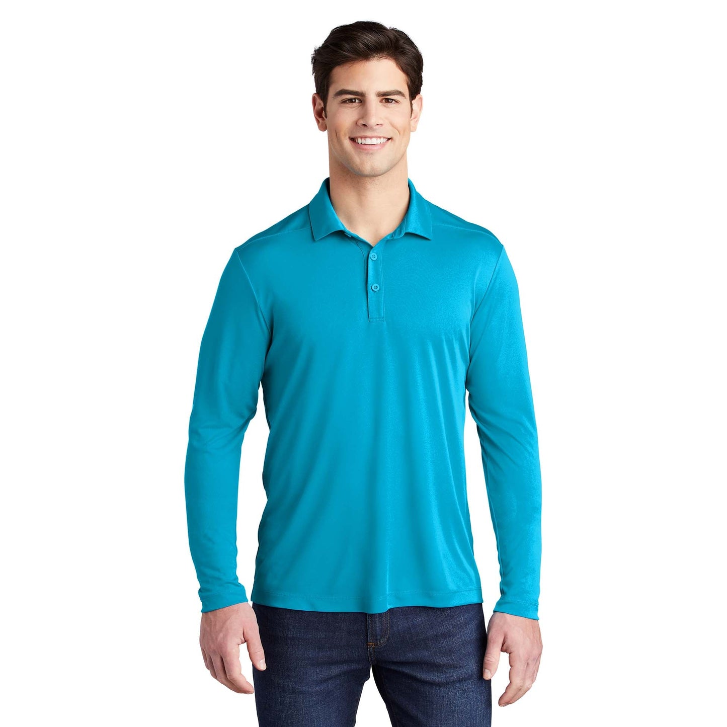 Black Polo Shirt - Sport-Tek - Soft Fabric - Stylish Wear