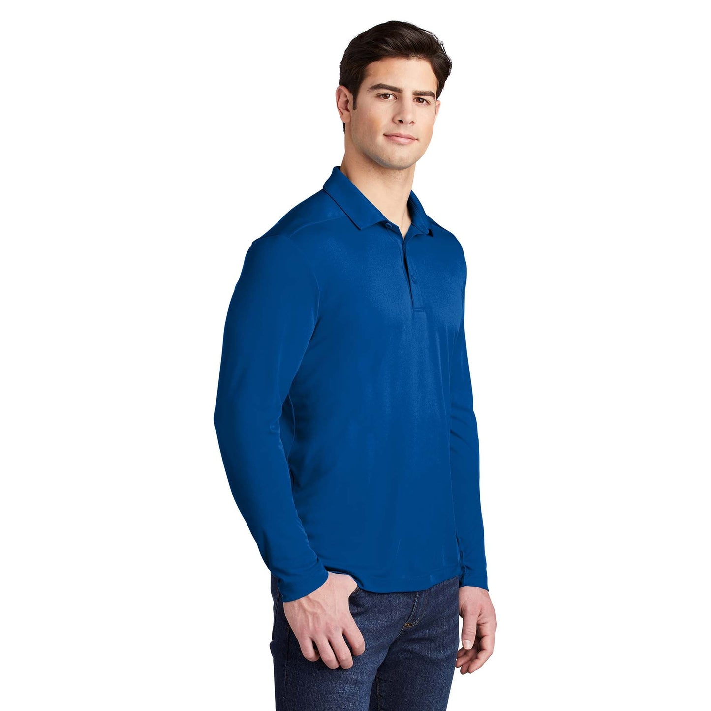 Black Polo Shirt - Sport-Tek - Soft Fabric - Stylish Wear