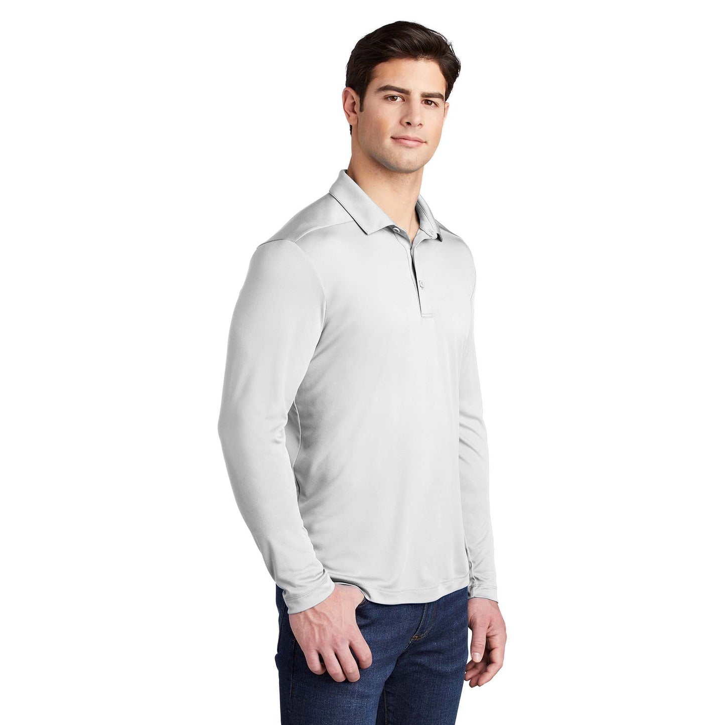 Black Polo Shirt - Sport-Tek - Soft Fabric - Stylish Wear