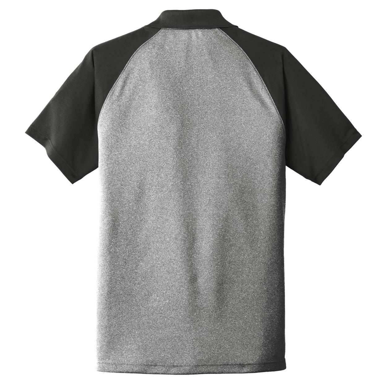 Grey Heather Polo Shirt - Sport-Tek - Modern Fit