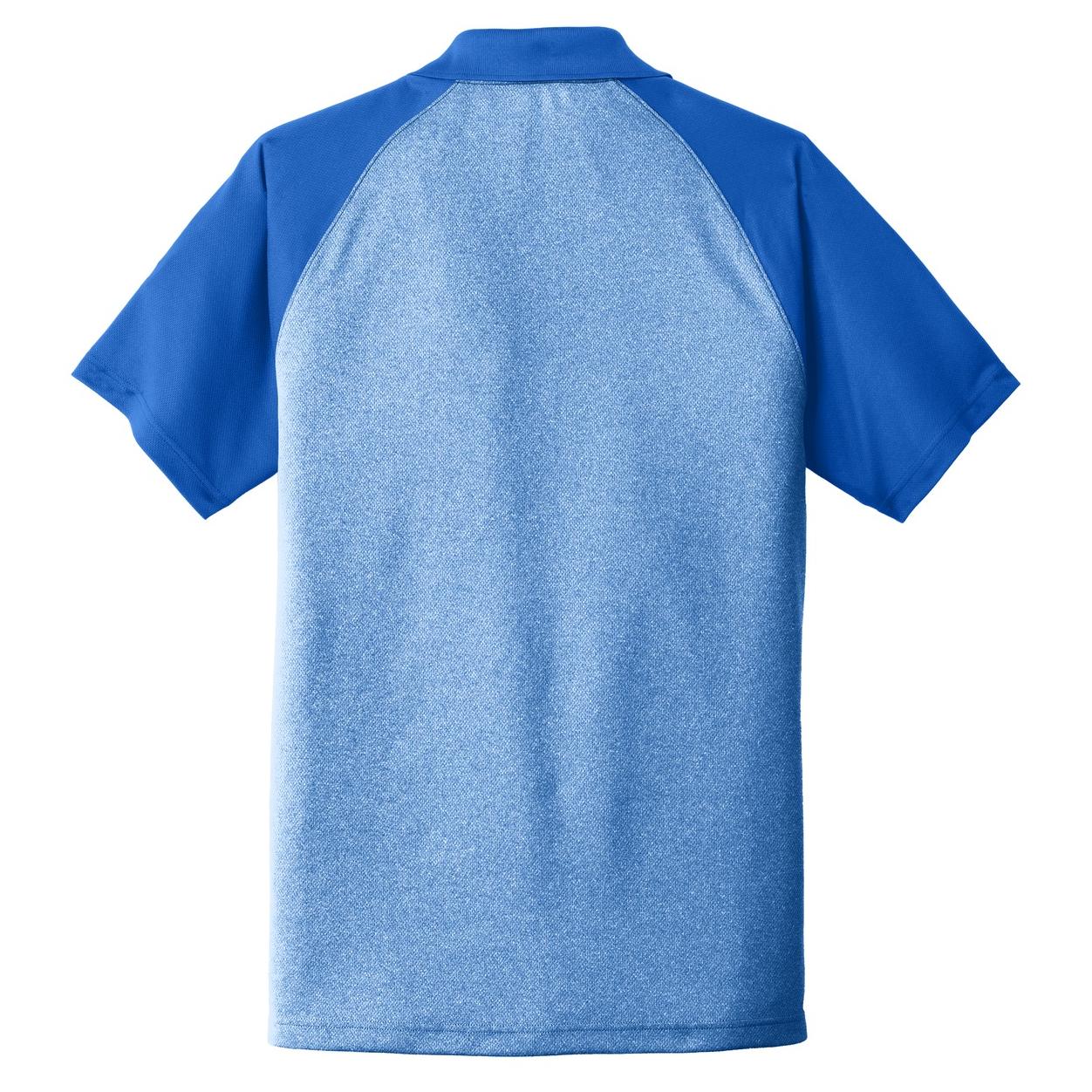 Grey Heather Polo Shirt - Sport-Tek - Modern Fit