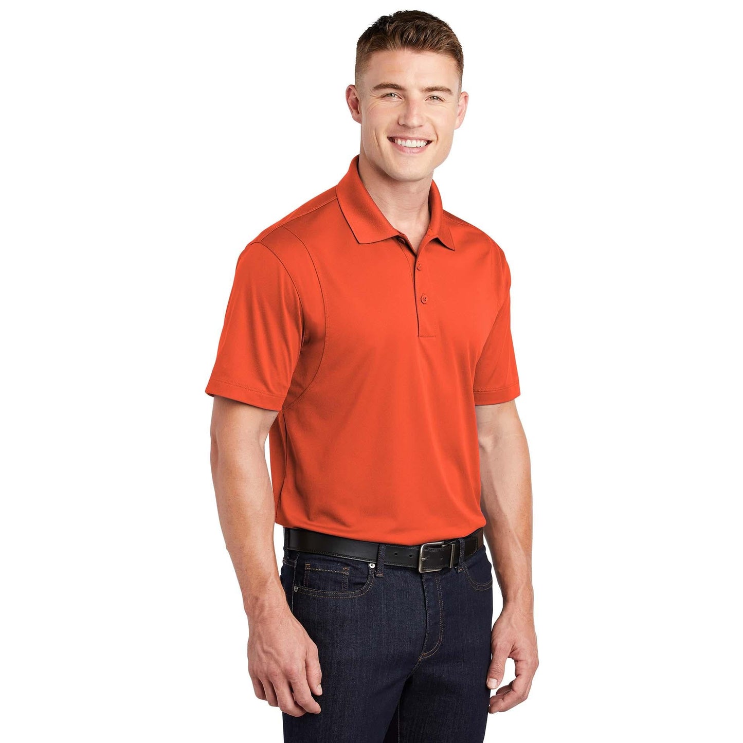 Grey Concrete Polo Shirt - Sport-Tek - Stylish Fit