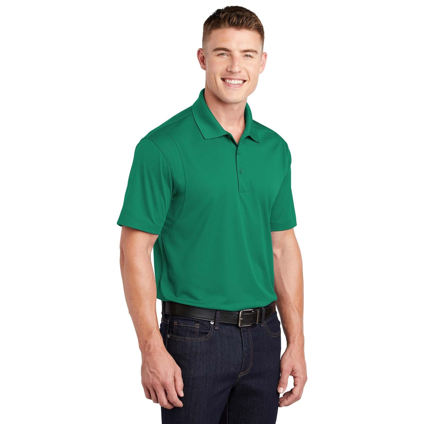 Grey Concrete Polo Shirt - Sport-Tek - Stylish Fit