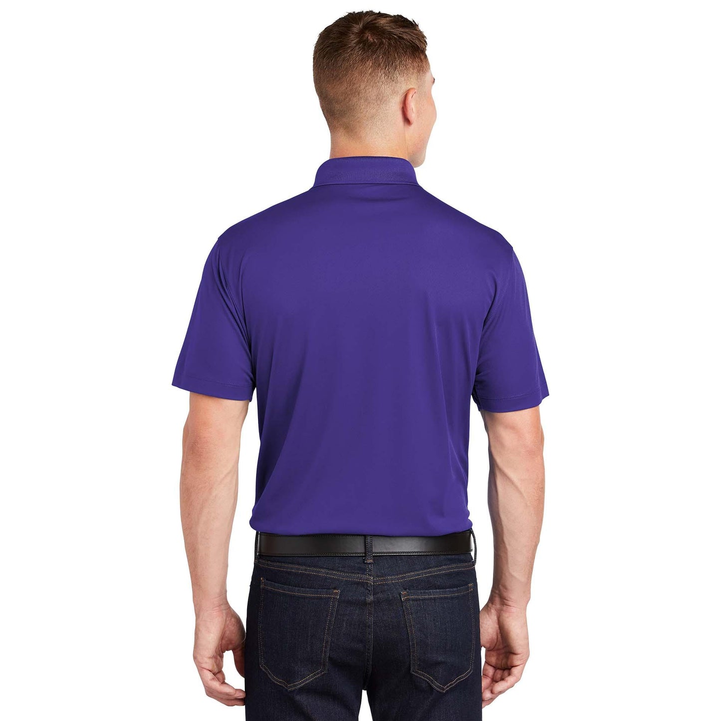 Grey Concrete Polo Shirt - Sport-Tek - Stylish Fit