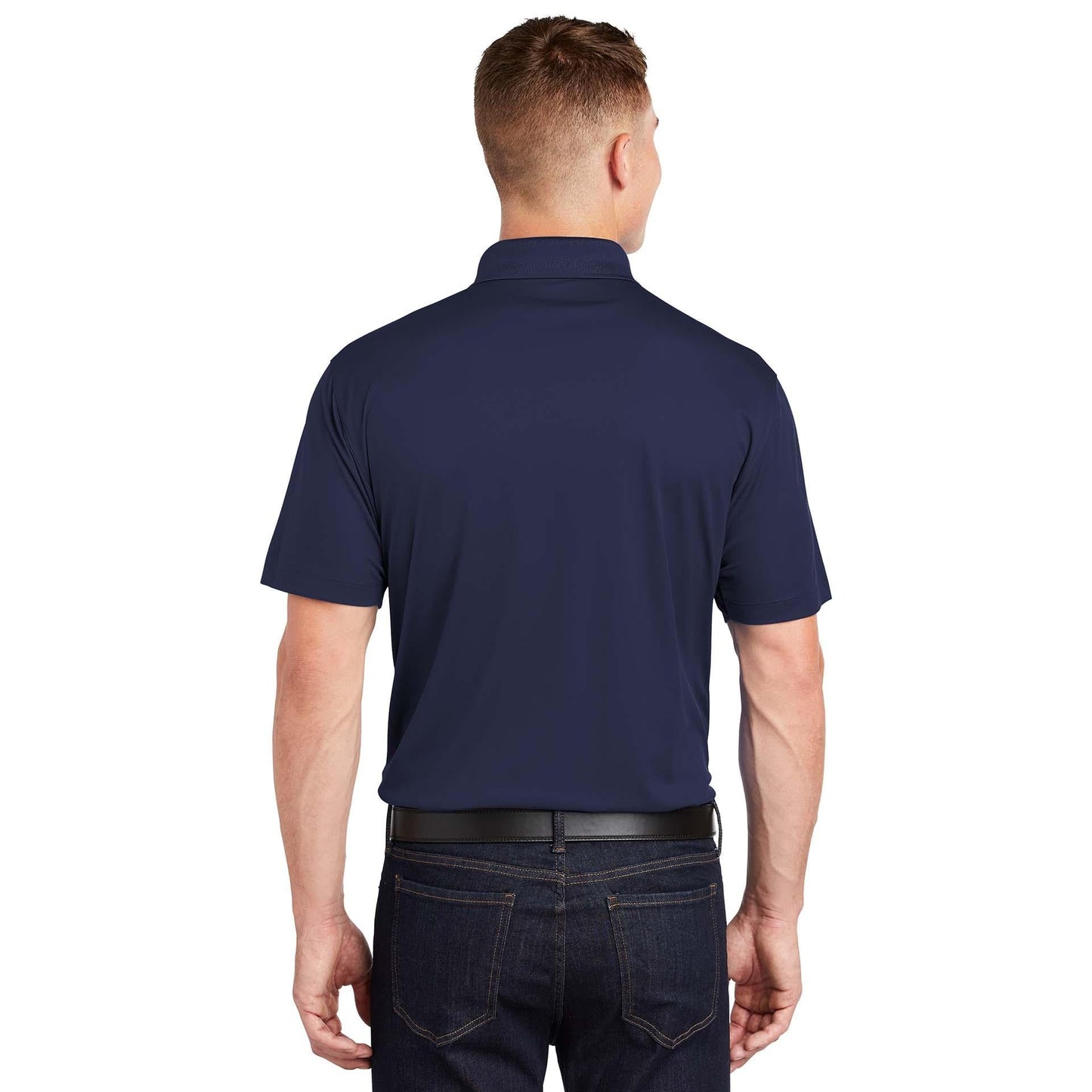 Grey Concrete Polo Shirt - Sport-Tek - Stylish Fit