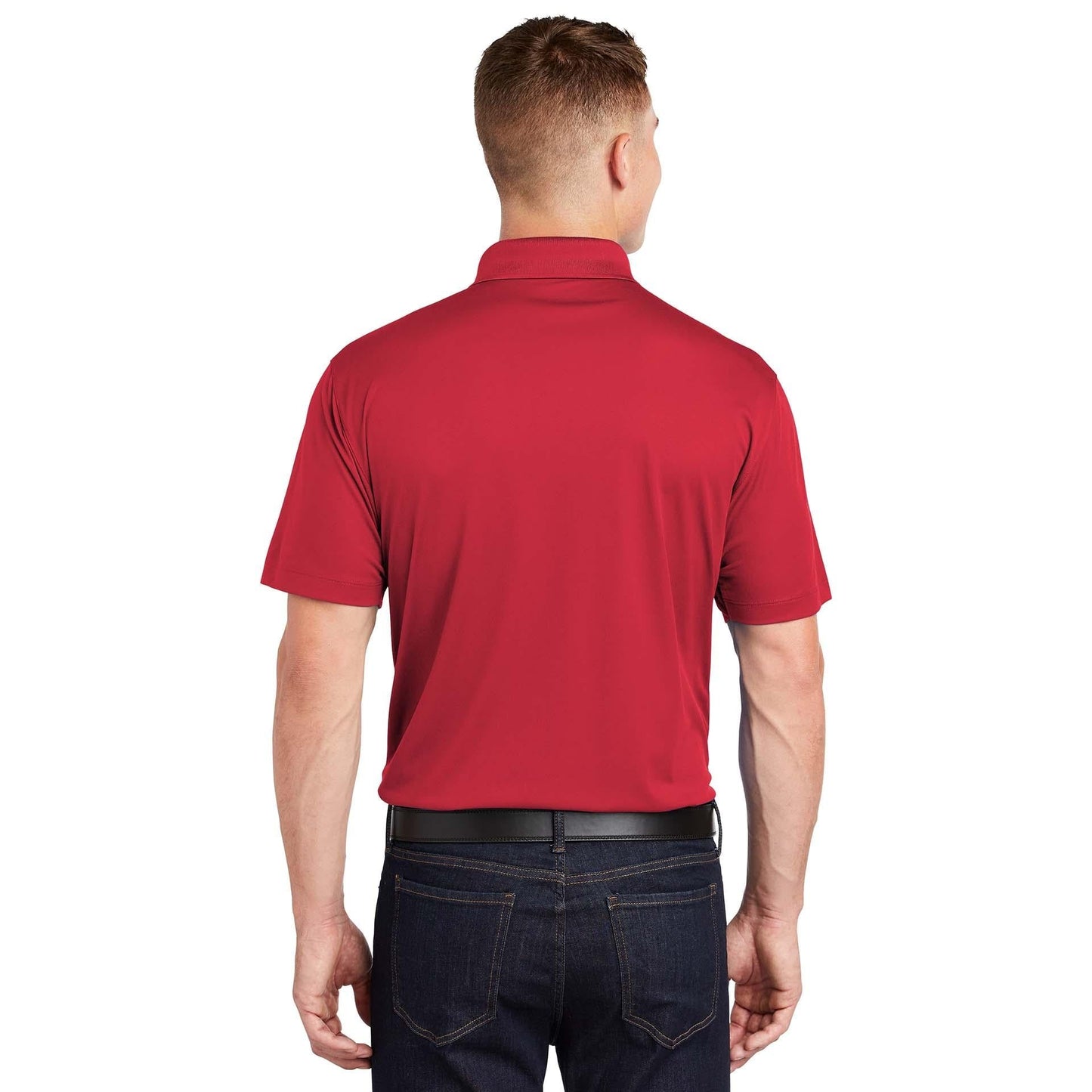 Grey Concrete Polo Shirt - Sport-Tek - Stylish Fit