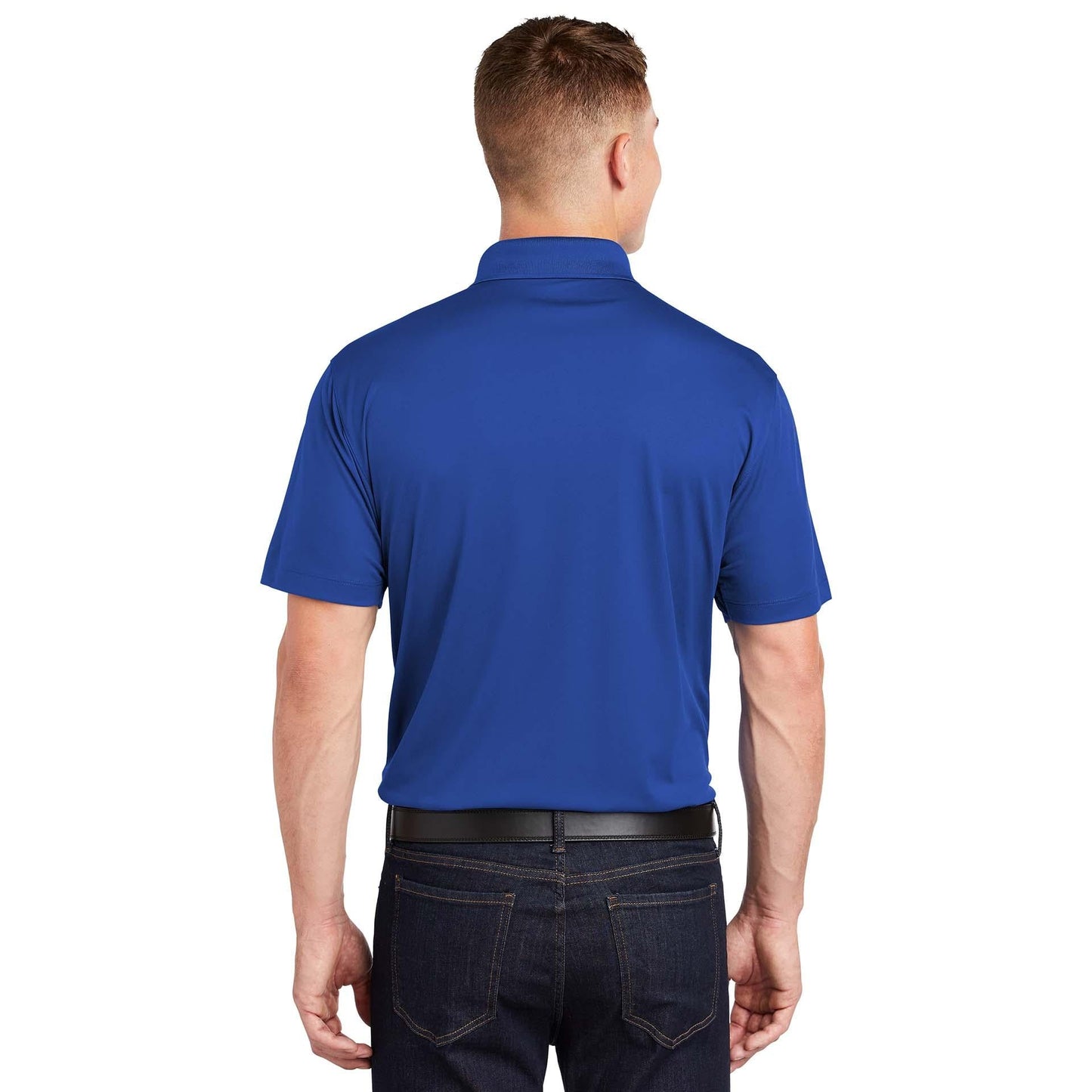 Grey Concrete Polo Shirt - Sport-Tek - Stylish Fit