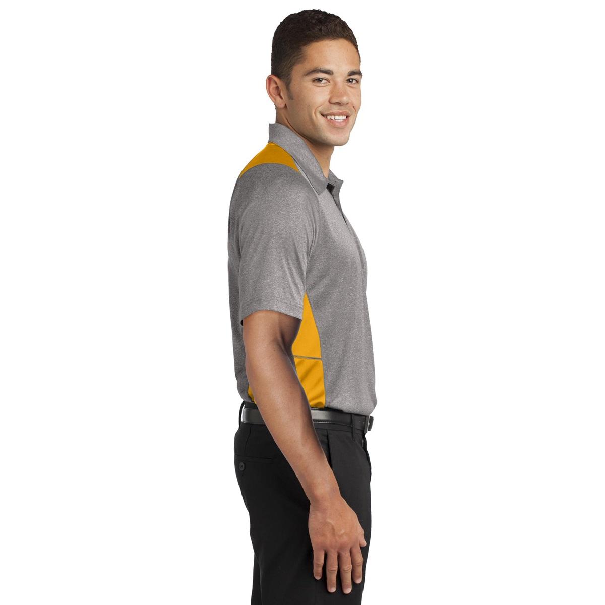Graphite Heather Polo Shirt - Sport-Tek - Stylish Design