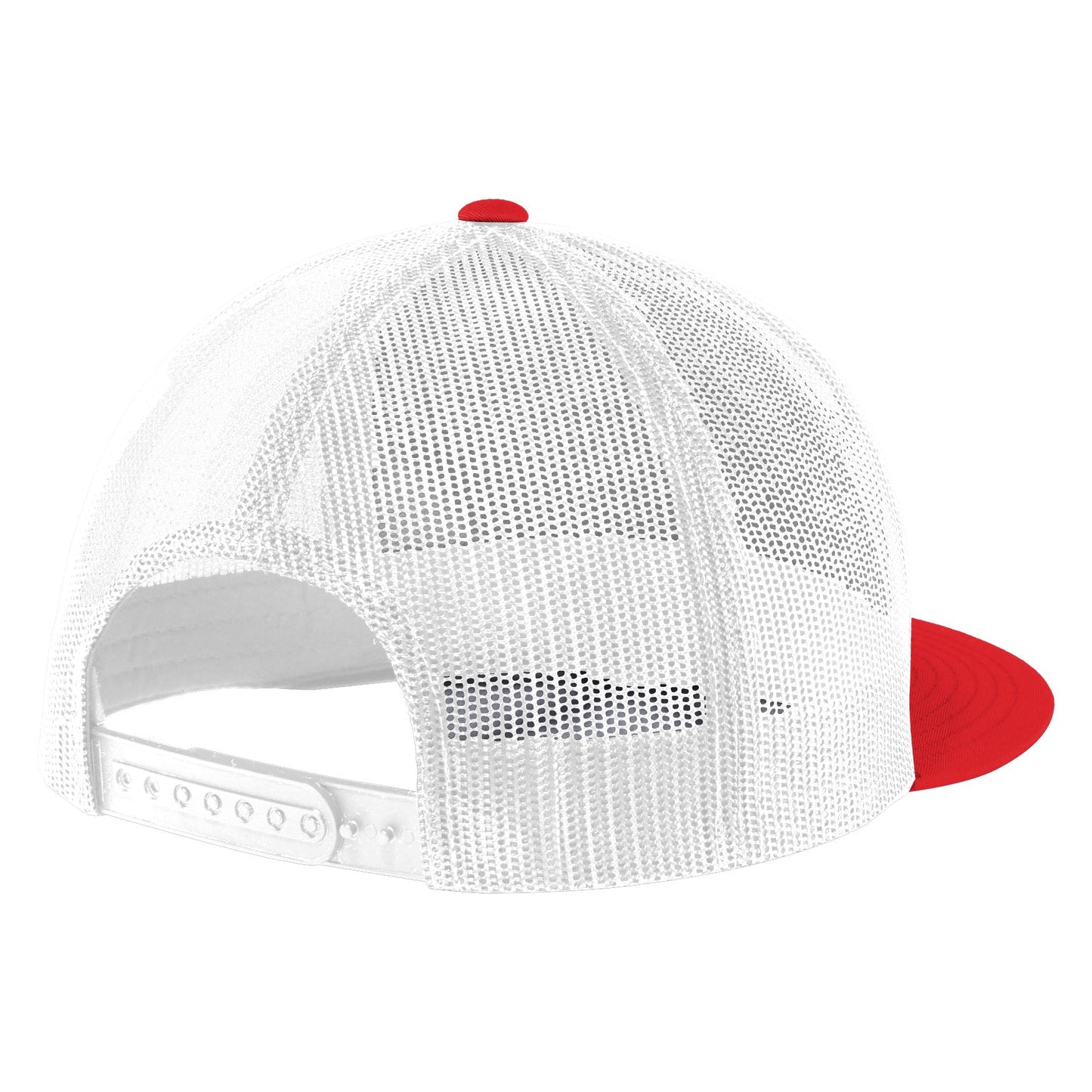 Black Trucker Cap - Sport-Tek - Adjustable Fit Design