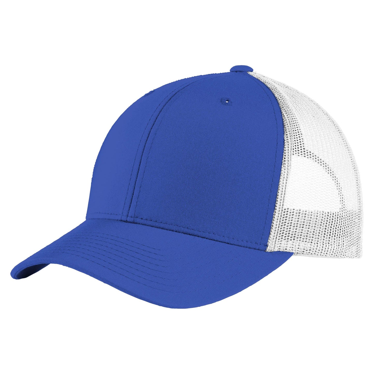 Black Ball Cap - Sport-Tek - High Fit Snap Closure - Stylish Choice