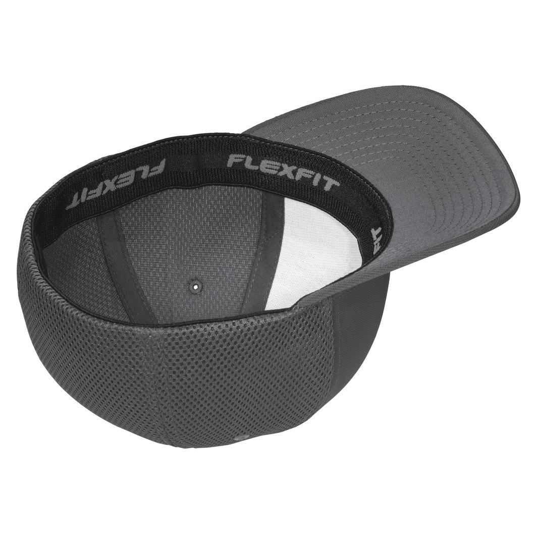 Black/Black Ball Caps - Sport-Tek - Flexfit Air Mesh