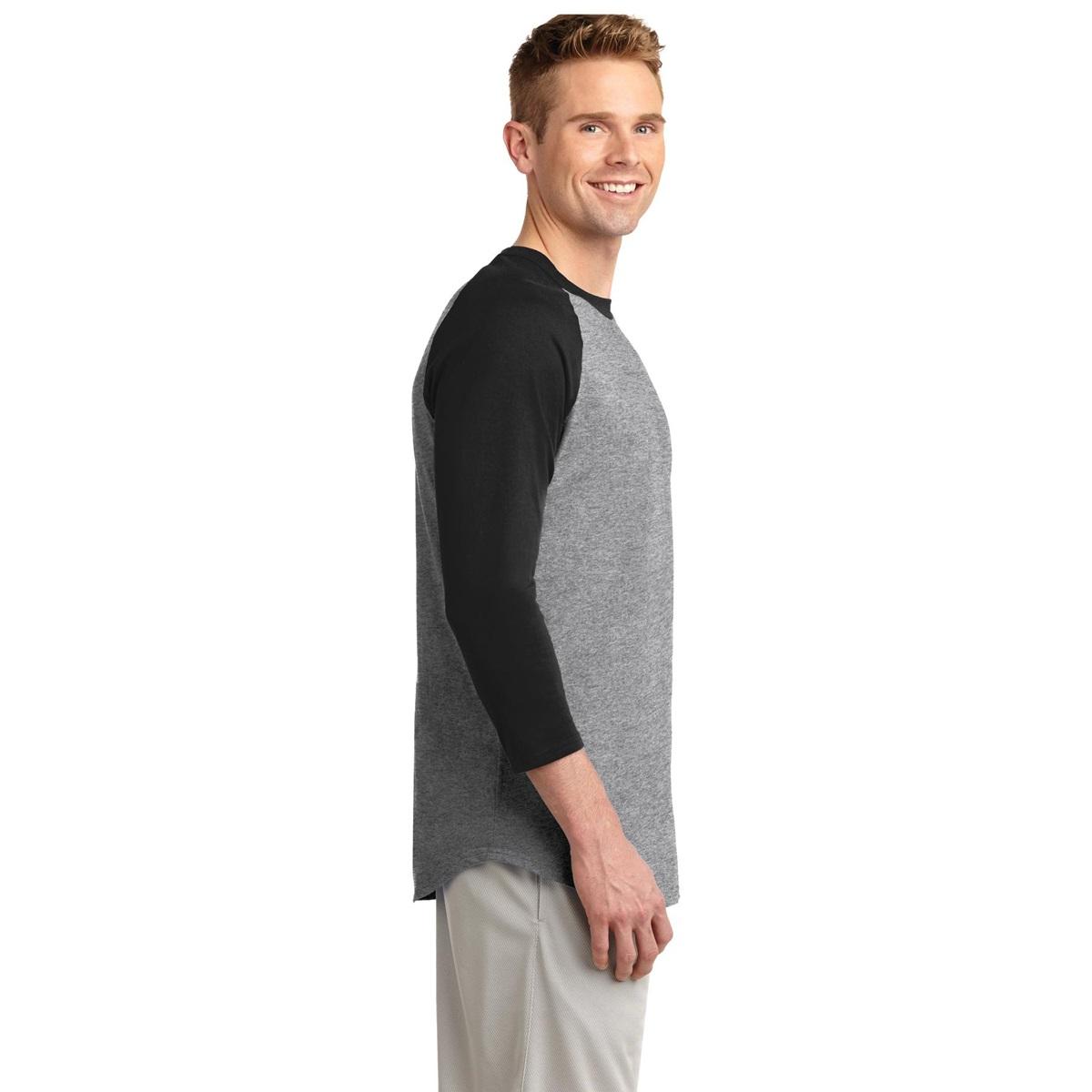 White/Deep Orange Jersey - Sport-Tek - Soft Cotton