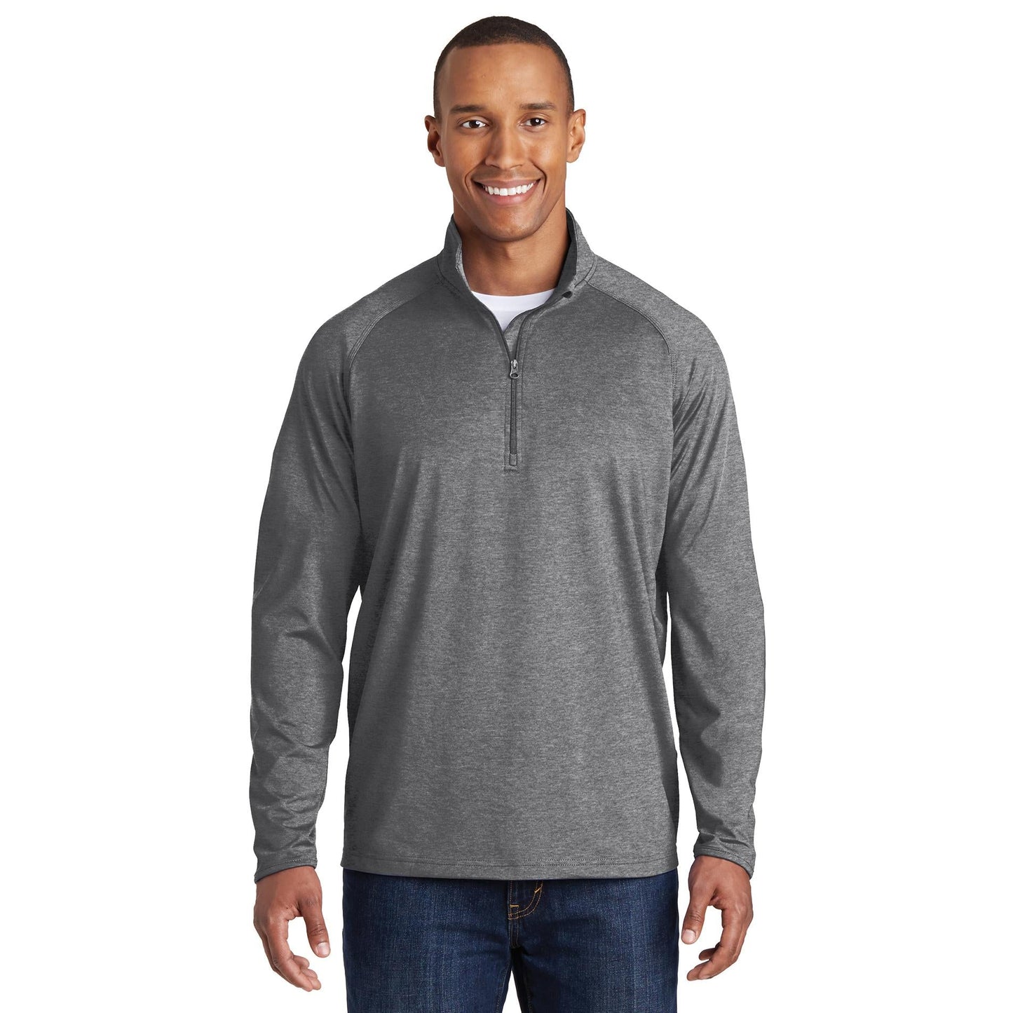 Charcoal Grey Sweatshirt - Sport-Tek - Stretch Pullover