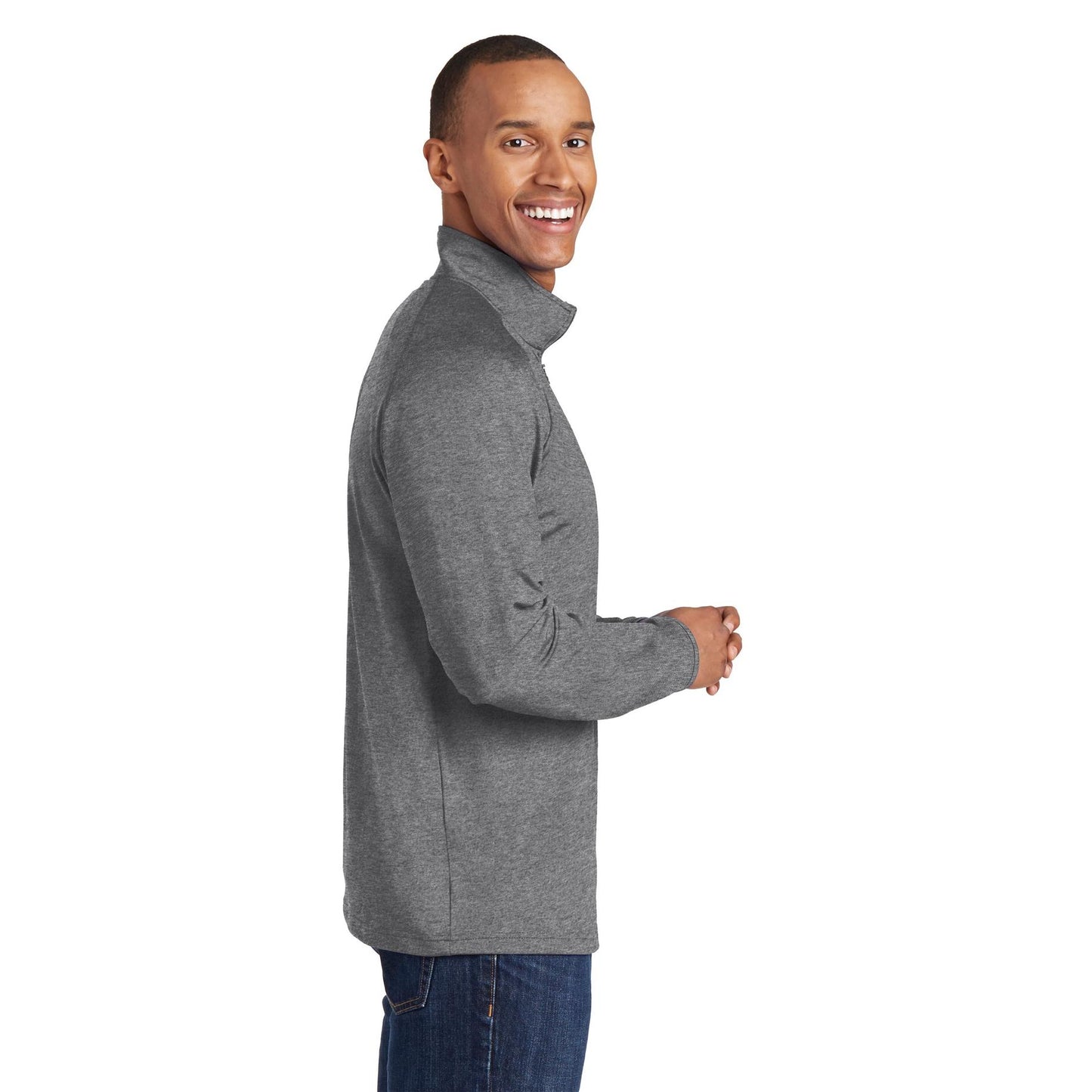 Charcoal Grey Sweatshirt - Sport-Tek - Stretch Pullover