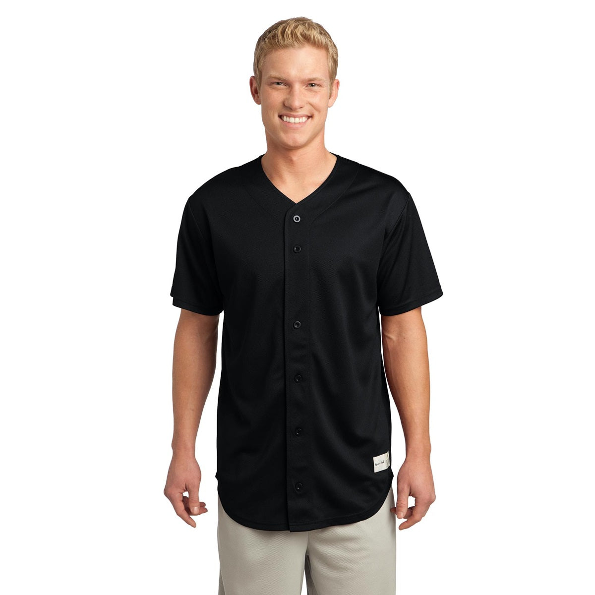 Black T-Shirts - Sport-Tek - Comfortable Mesh Style