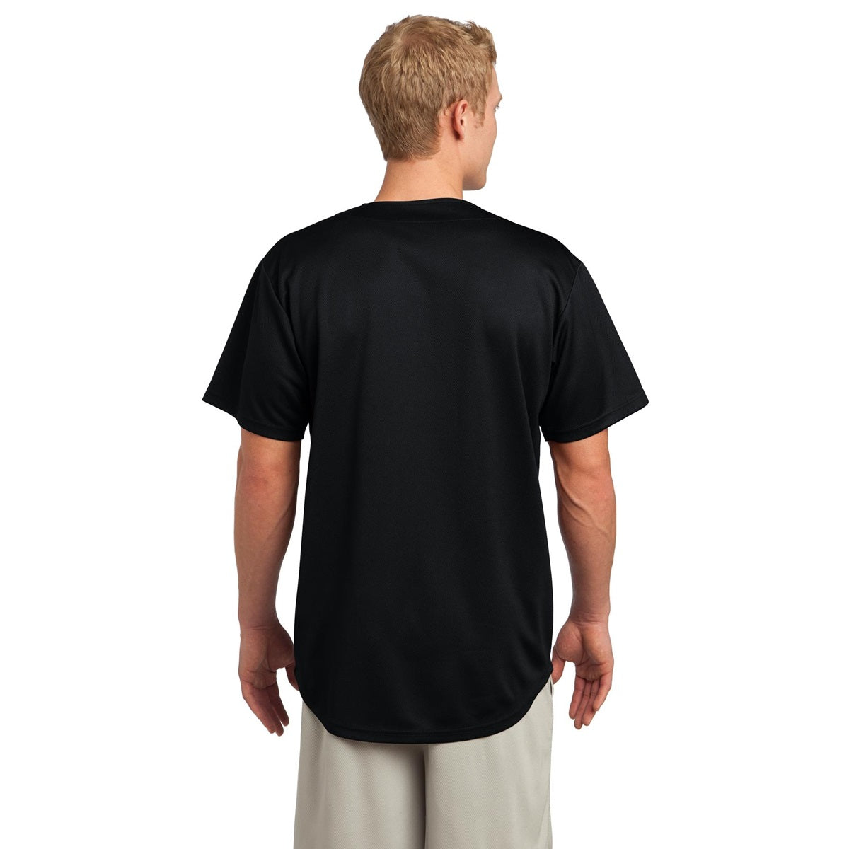 Black T-Shirts - Sport-Tek - Comfortable Mesh Style