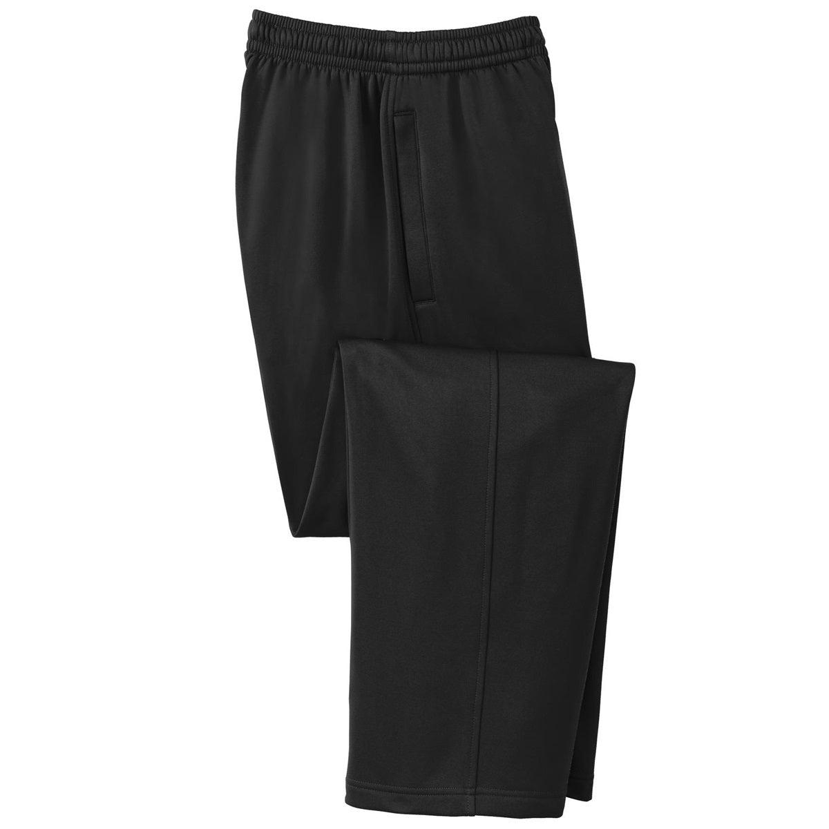 Black Sweatpants - Sport-Tek - Moisture-Wicking Fleece
