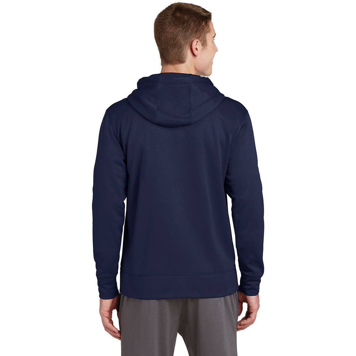 Black Jackets - Sport-Tek - Fleece Full-Zip Hooded - Comfortable Wear