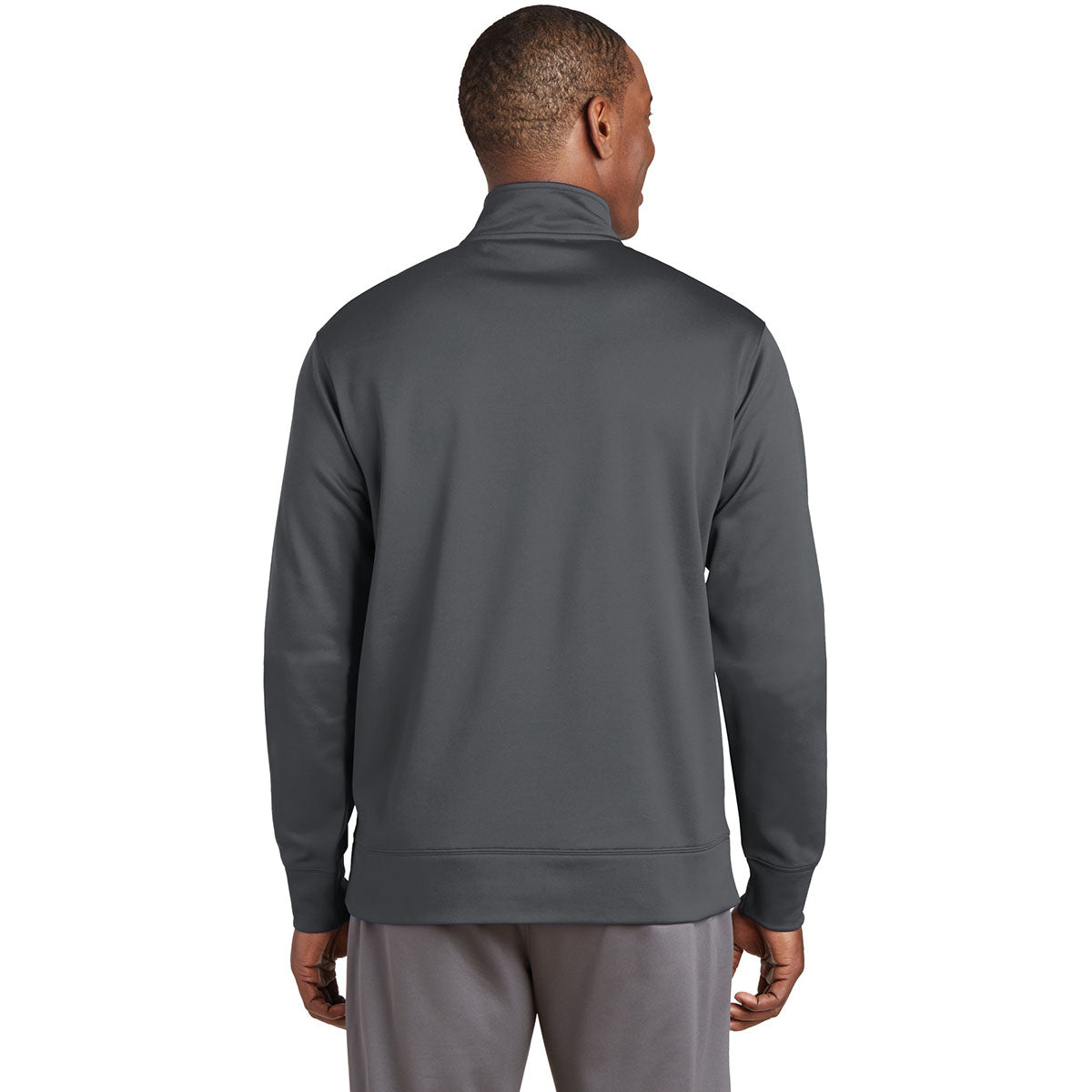 Black Fleece Jacket - Sport-Tek - Comfortable Style