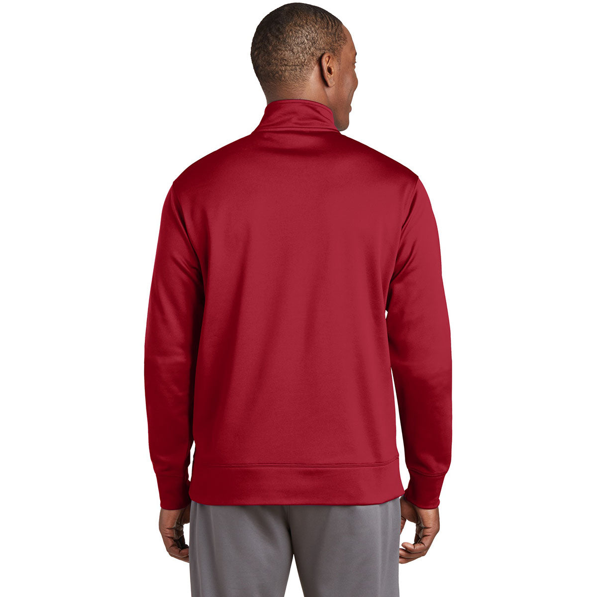 Black Fleece Jacket - Sport-Tek - Comfortable Style