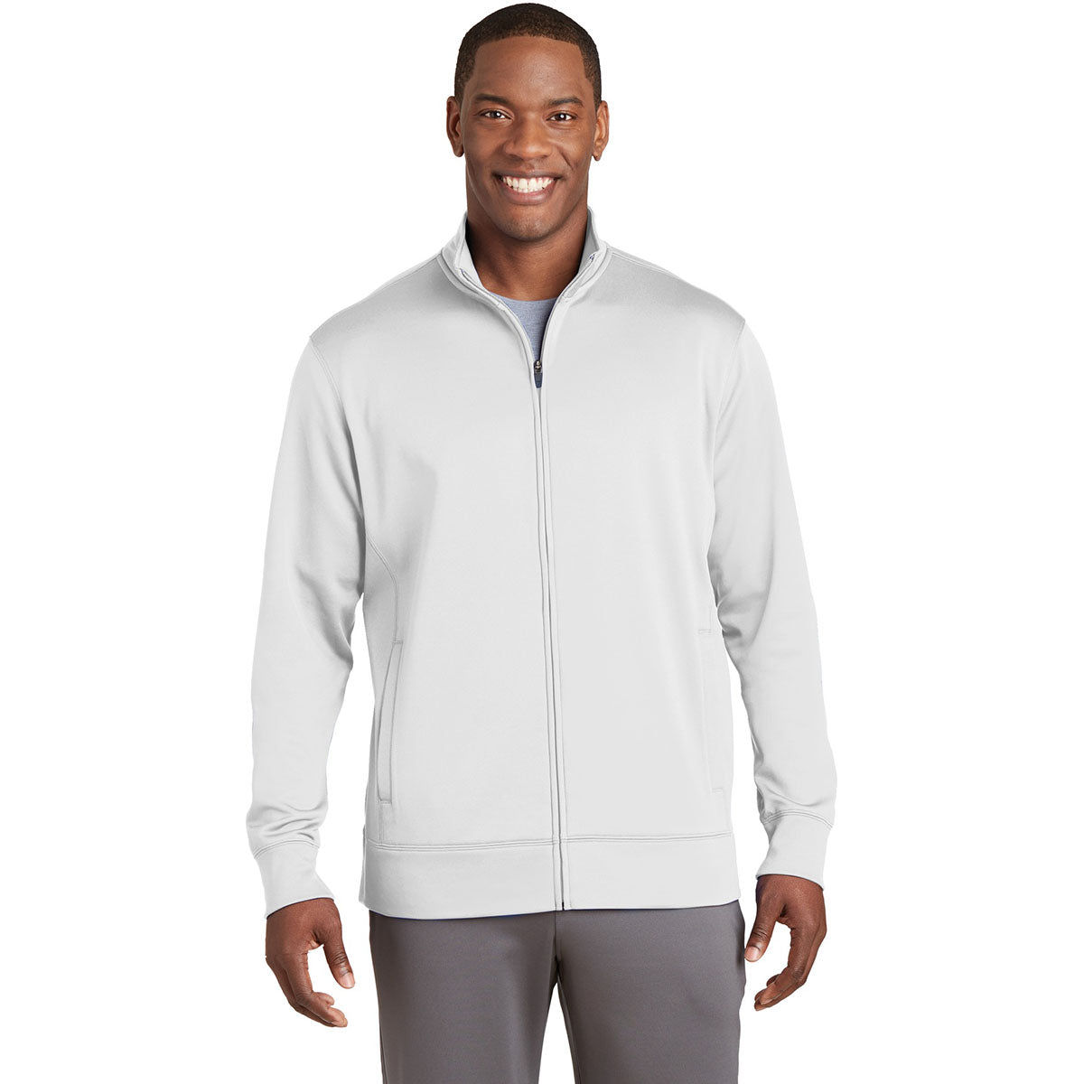 Black Fleece Jacket - Sport-Tek - Comfortable Style