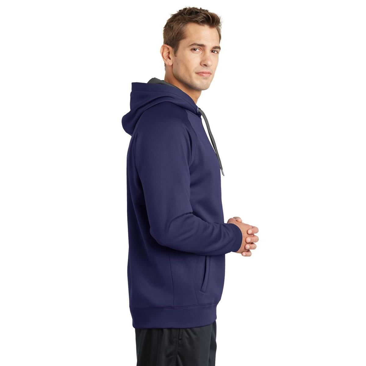 Black Sweatshirts - Sport-Tek - Moisture Wicking Fleece