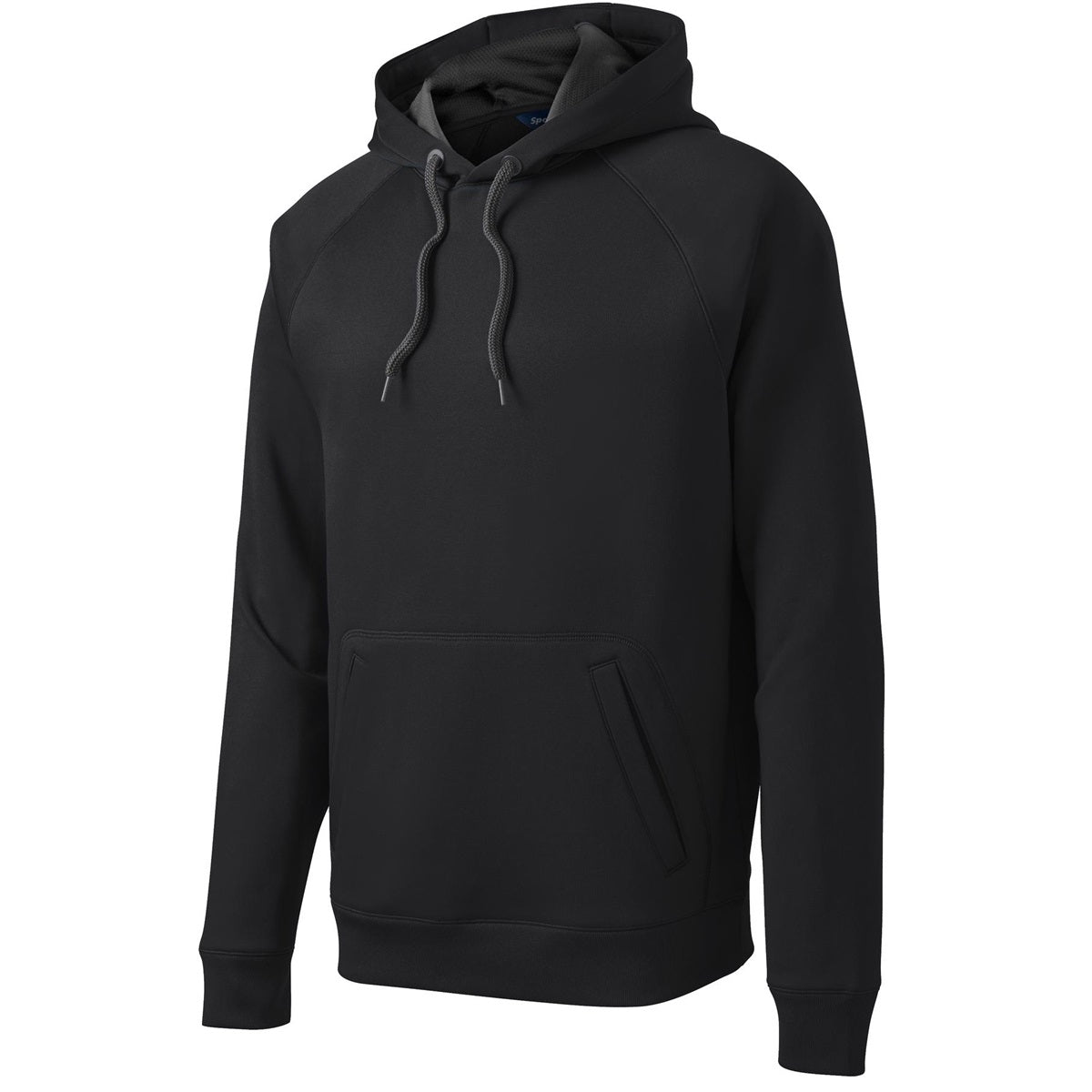 Black Sweatshirts - Sport-Tek - Moisture Wicking Fleece