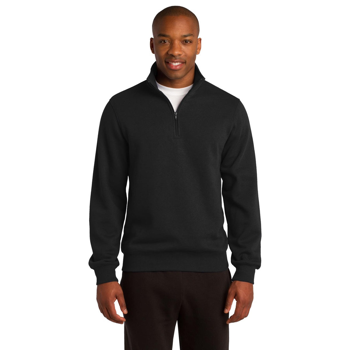 Athletic Heather Sweatshirt - Sport-Tek - Colorfast Fabric