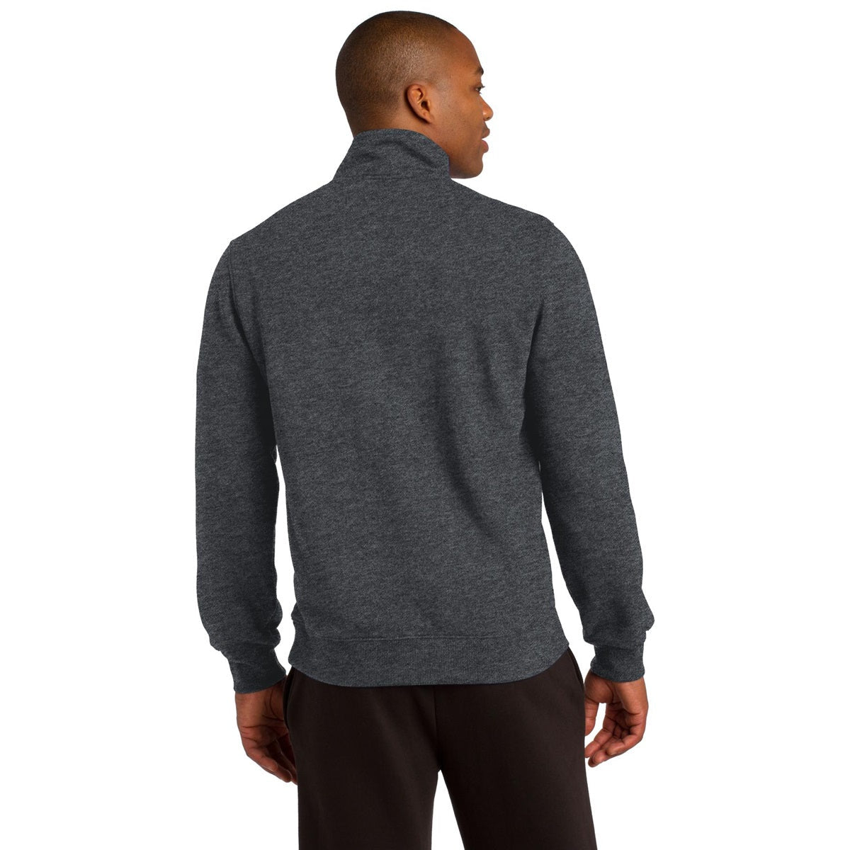 Athletic Heather Sweatshirt - Sport-Tek - Colorfast Fabric