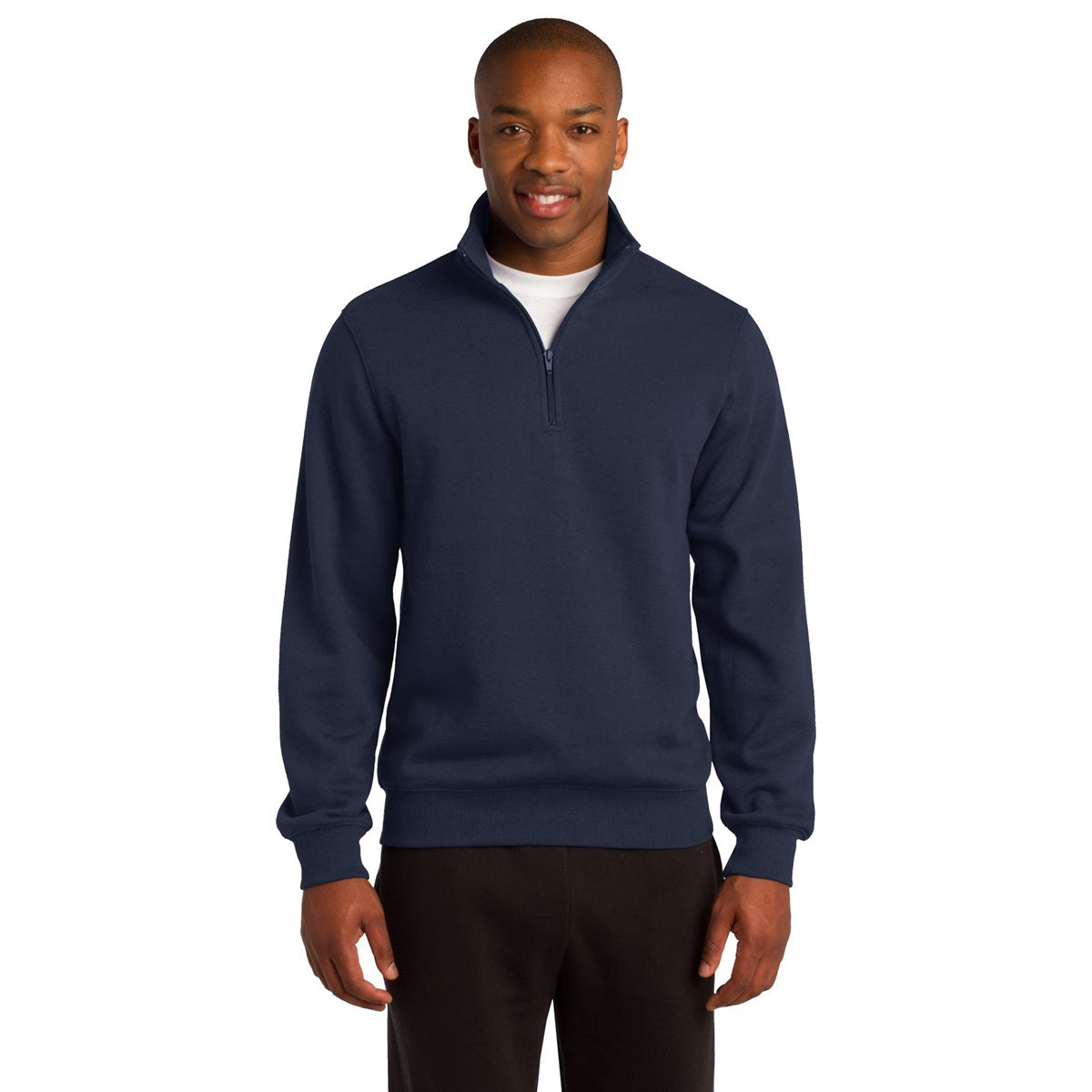 Athletic Heather Sweatshirt - Sport-Tek - Colorfast Fabric