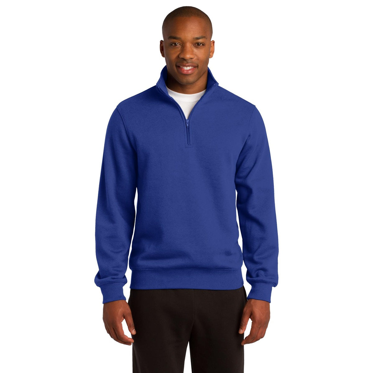 Athletic Heather Sweatshirt - Sport-Tek - Colorfast Fabric