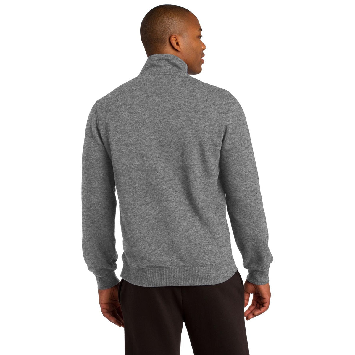 Athletic Heather Sweatshirt - Sport-Tek - Colorfast Fabric