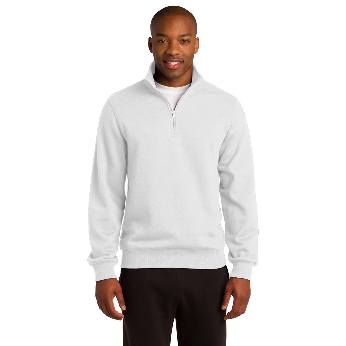 Athletic Heather Sweatshirt - Sport-Tek - Colorfast Fabric